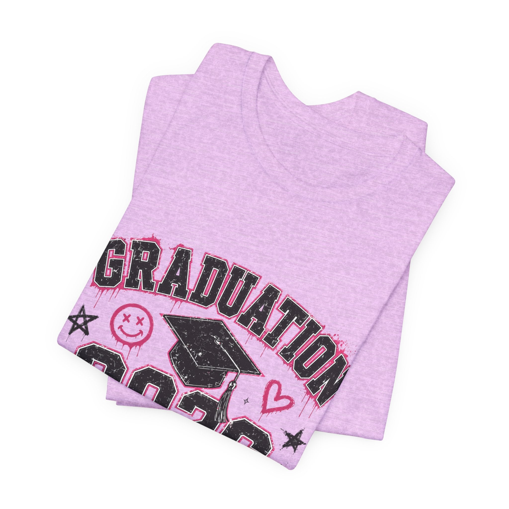 Class of 2026 Senior T-Shirt — “On Wednesdays We Wear Pink” So Fetch Graduation Tee