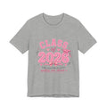 Class of 2026 T‑Shirt — Pink Grad Cap "The Future Is Cute, Watch Me Shine"