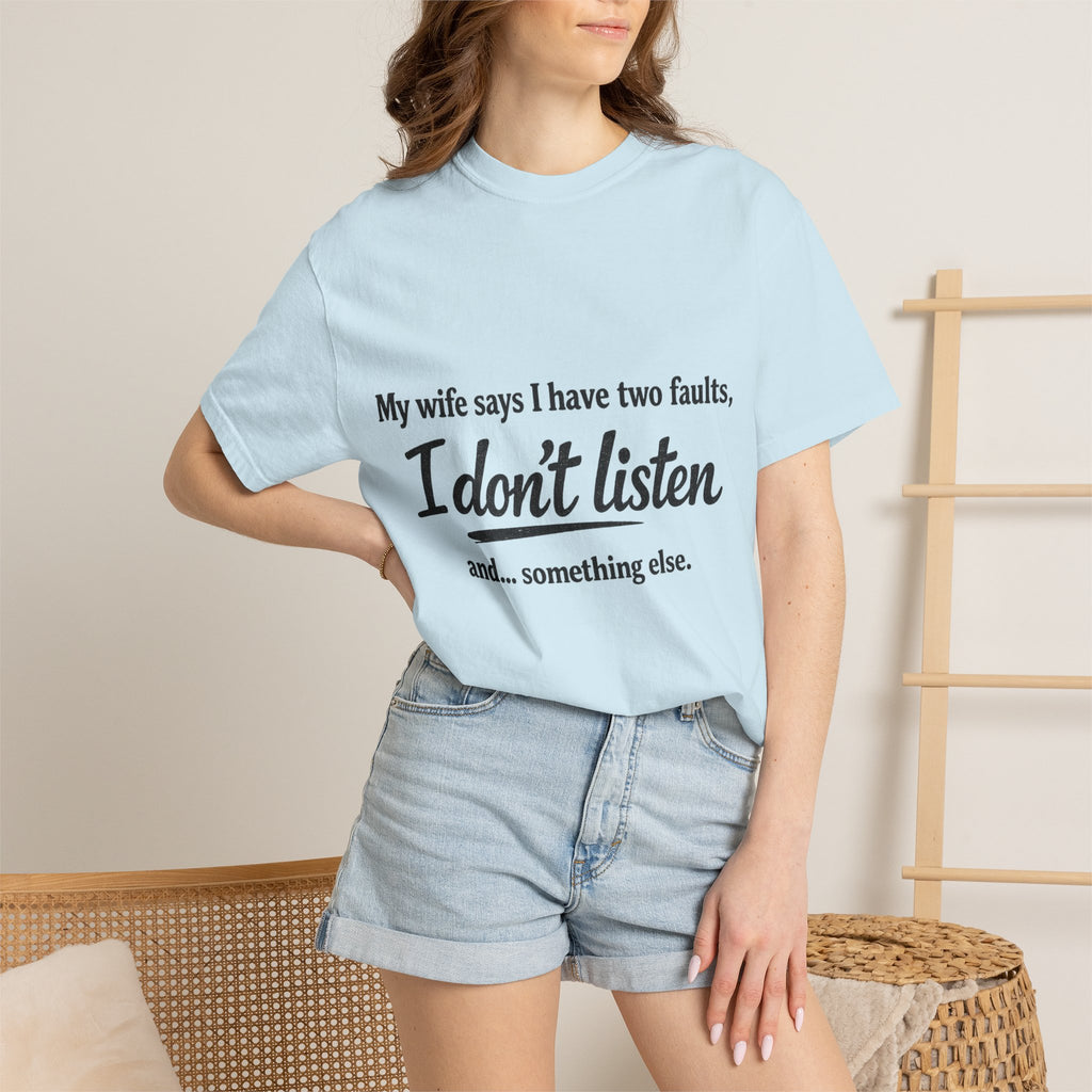Unisex Garment-Dyed T-shirt