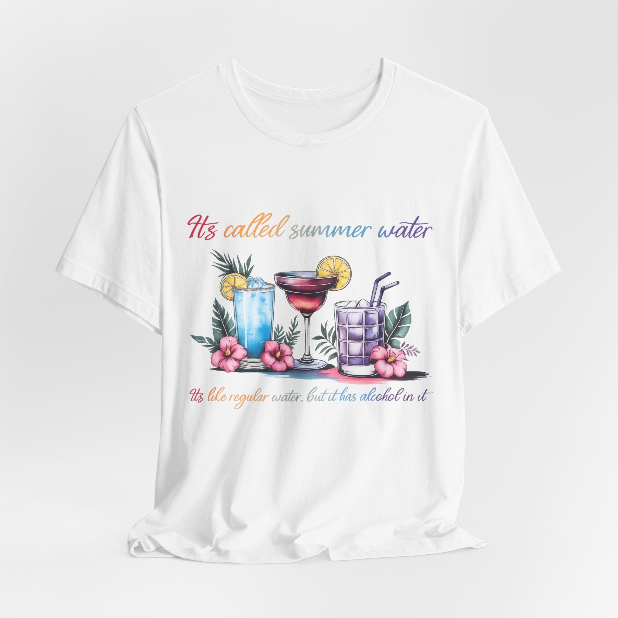 Summer Water — Funny Cocktail Women's Graphic Tee