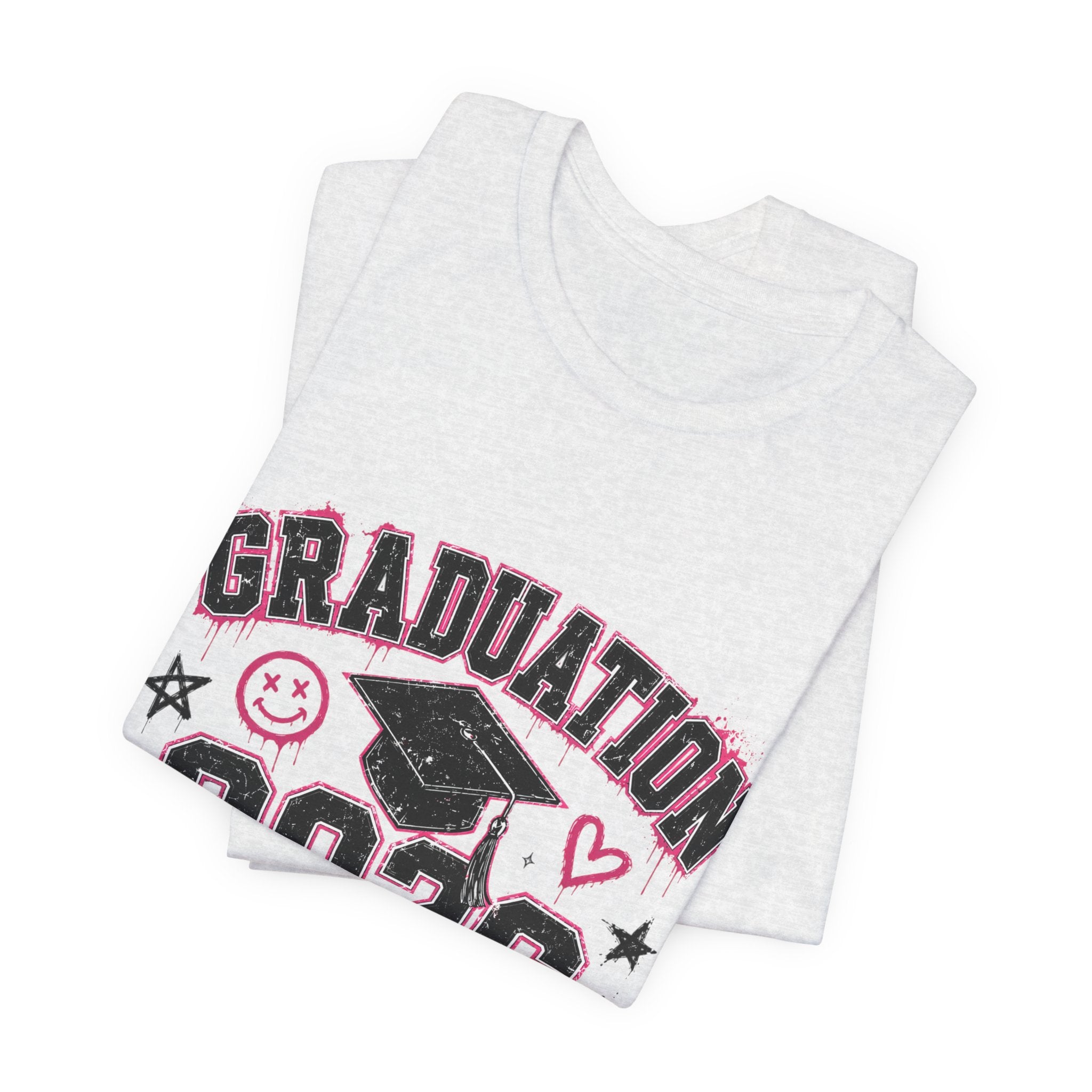 Class of 2026 Senior T-Shirt — “On Wednesdays We Wear Pink” So Fetch Graduation Tee