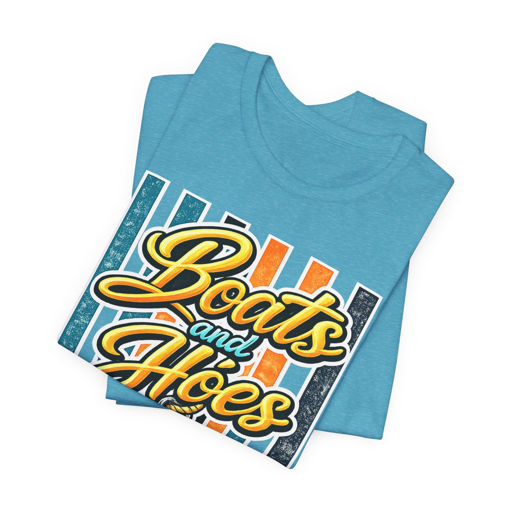 Boats and Hoes — Funny Women's Lake Graphic Tee