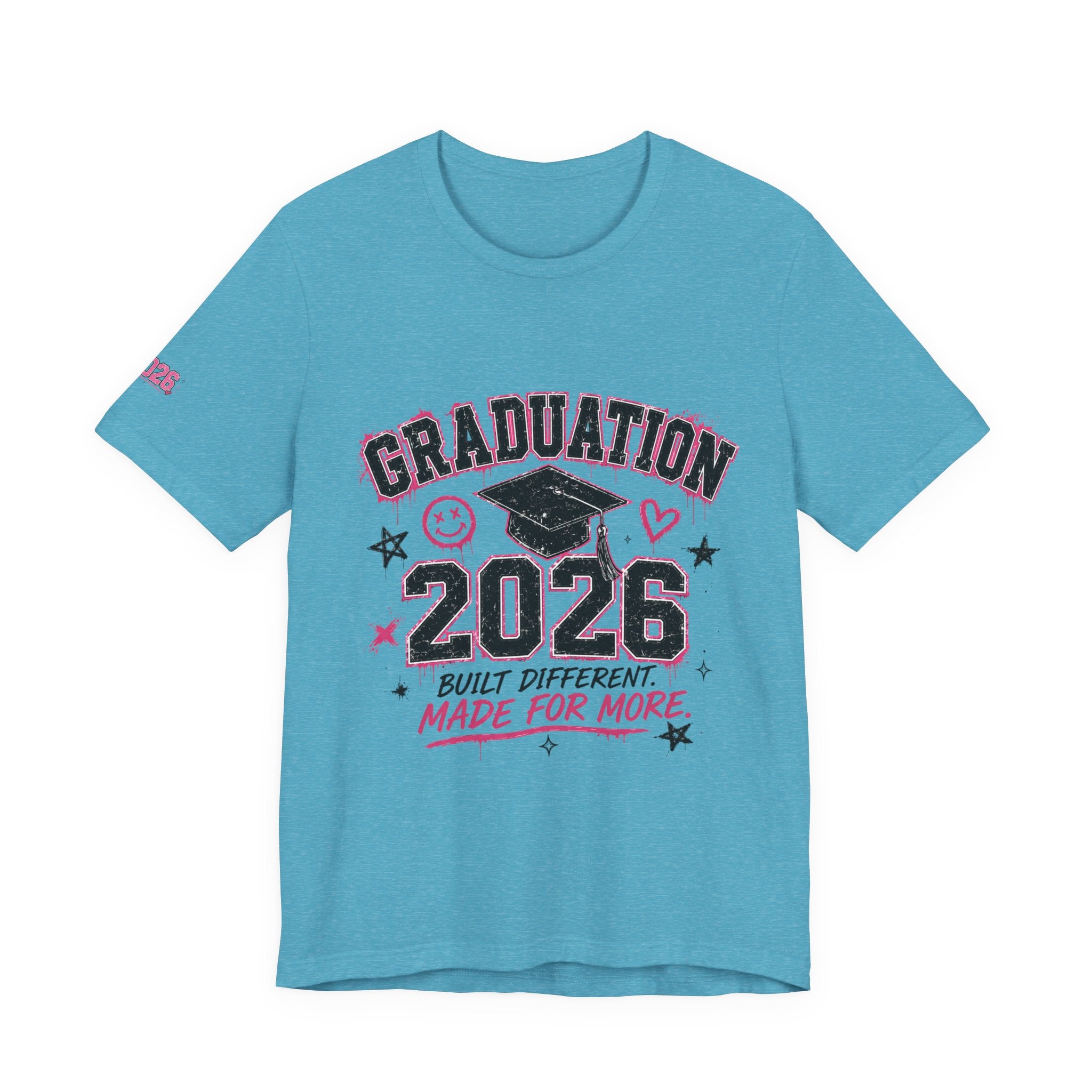 Class of 2026 Senior T-Shirt — “On Wednesdays We Wear Pink” So Fetch Graduation Tee