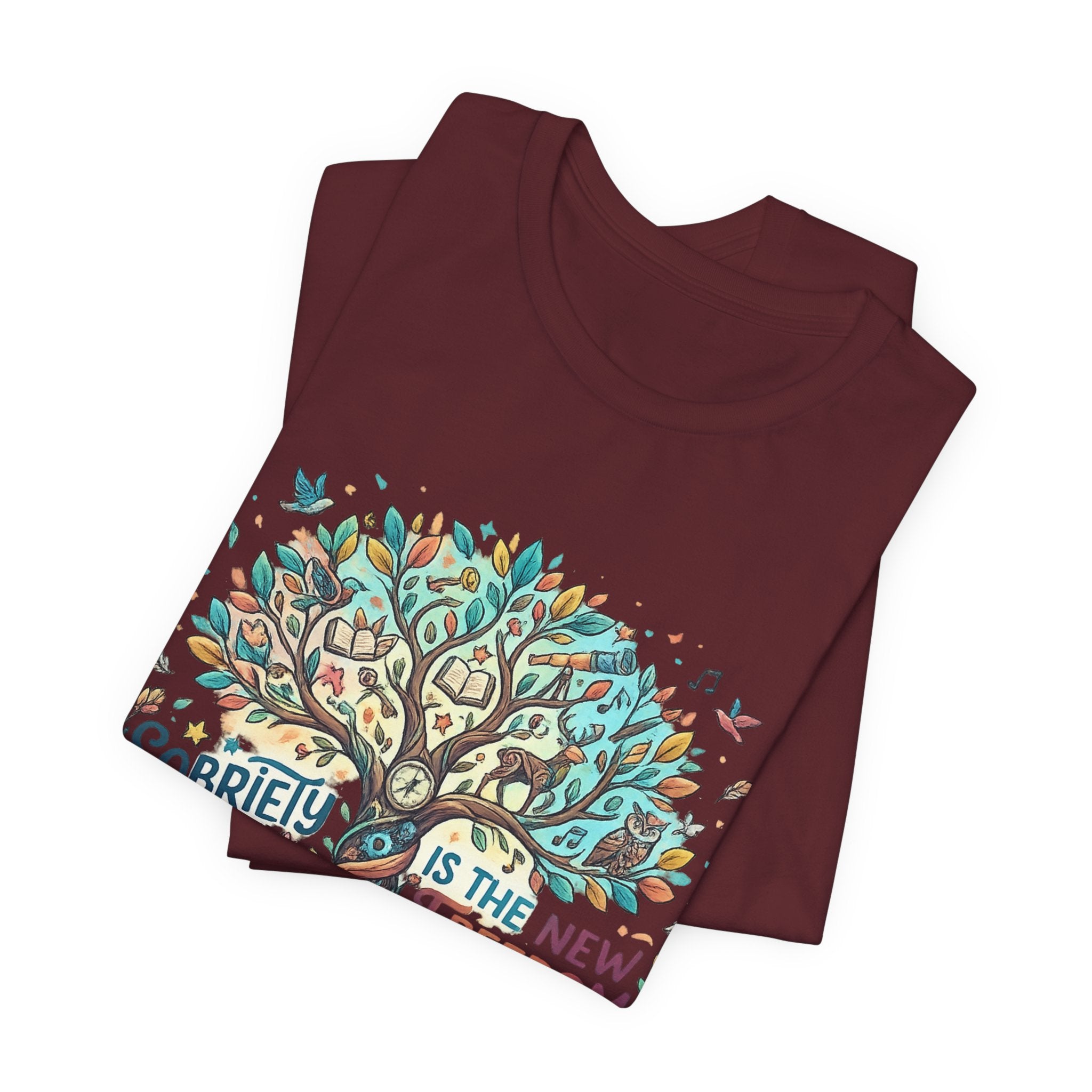 Sobriety Is the New Freedom — Inspirational Women's Graphic Tee