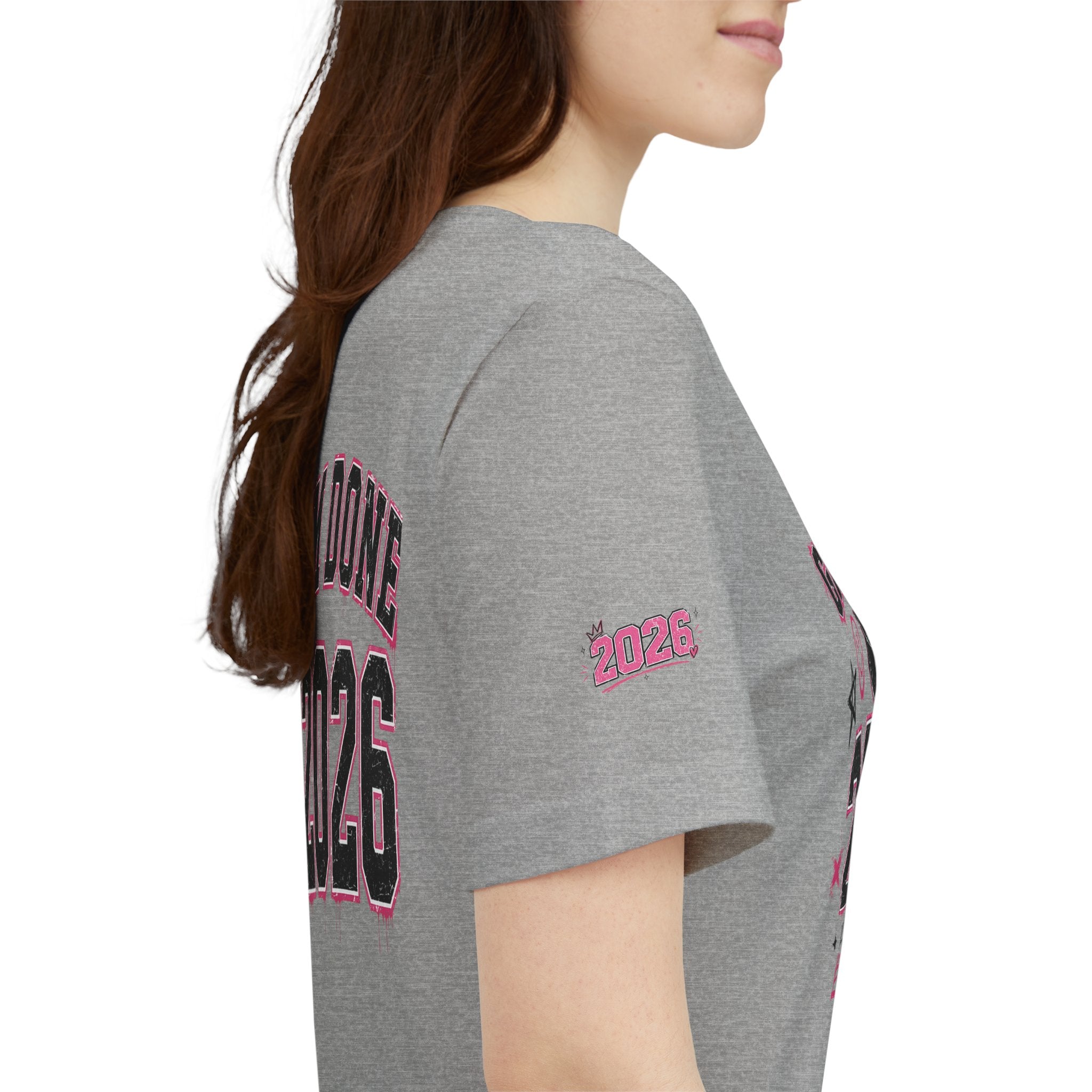 Class of 2026 Senior T-Shirt — “On Wednesdays We Wear Pink” So Fetch Graduation Tee
