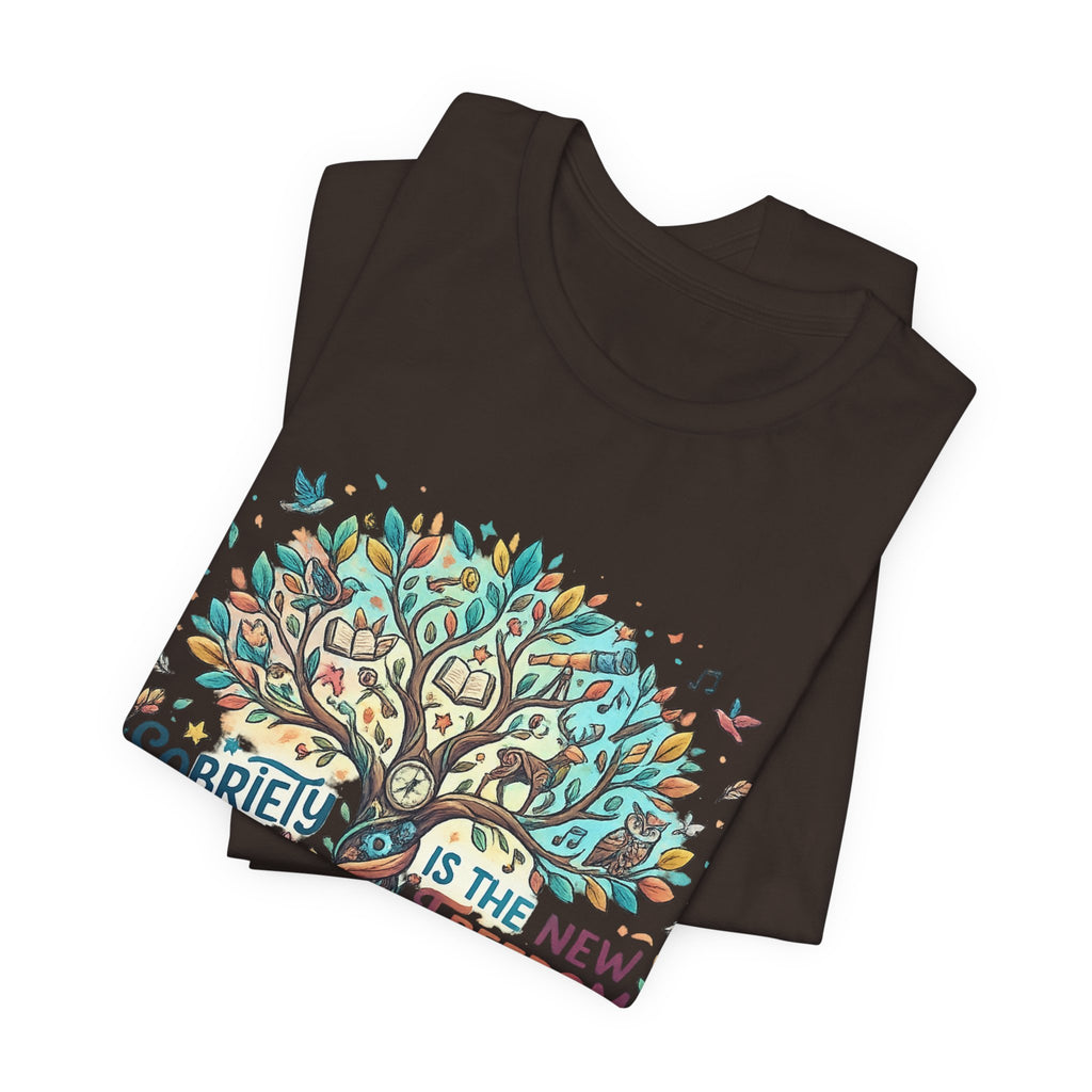 Sobriety Is the New Freedom — Inspirational Women's Graphic Tee