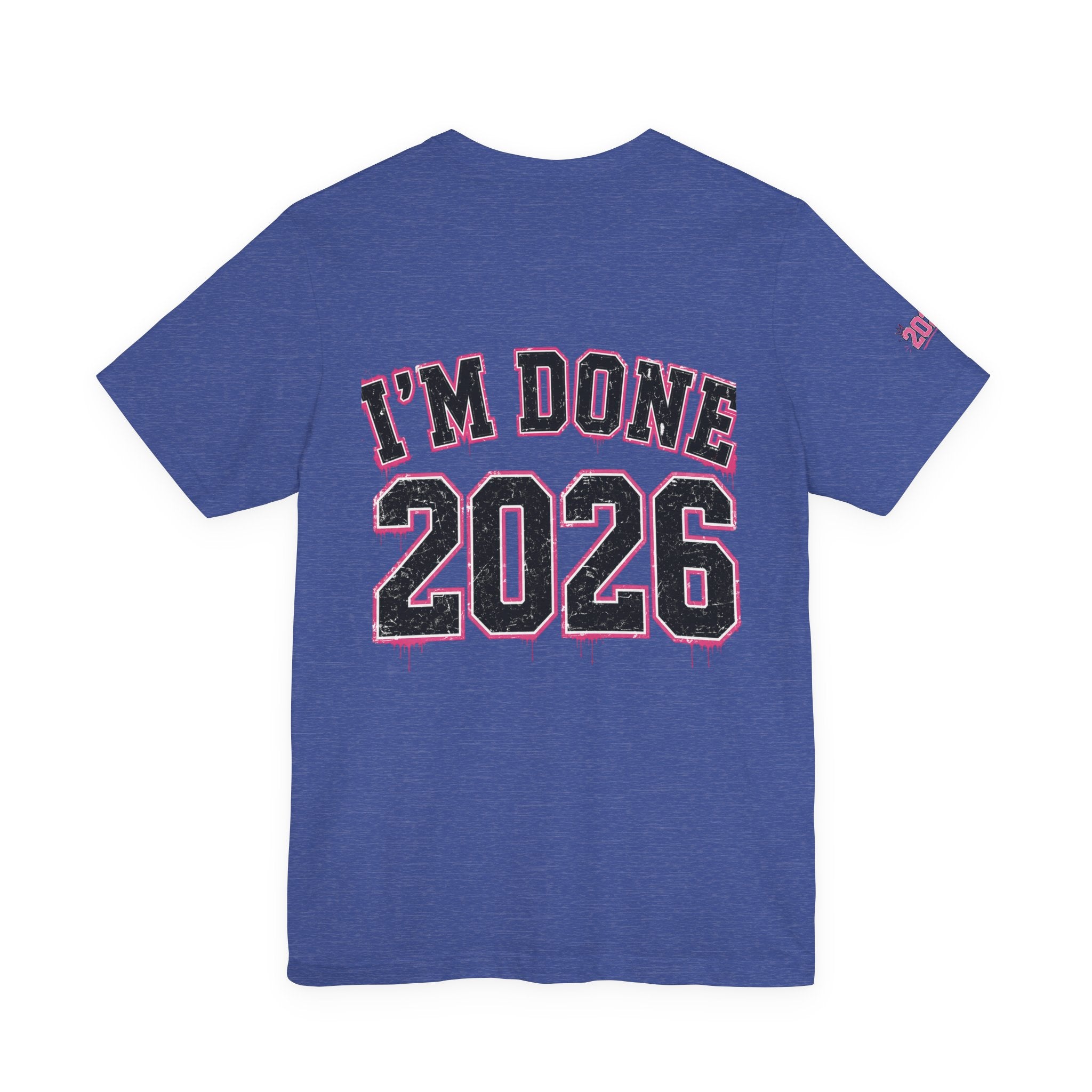 Class of 2026 Senior T-Shirt — “On Wednesdays We Wear Pink” So Fetch Graduation Tee