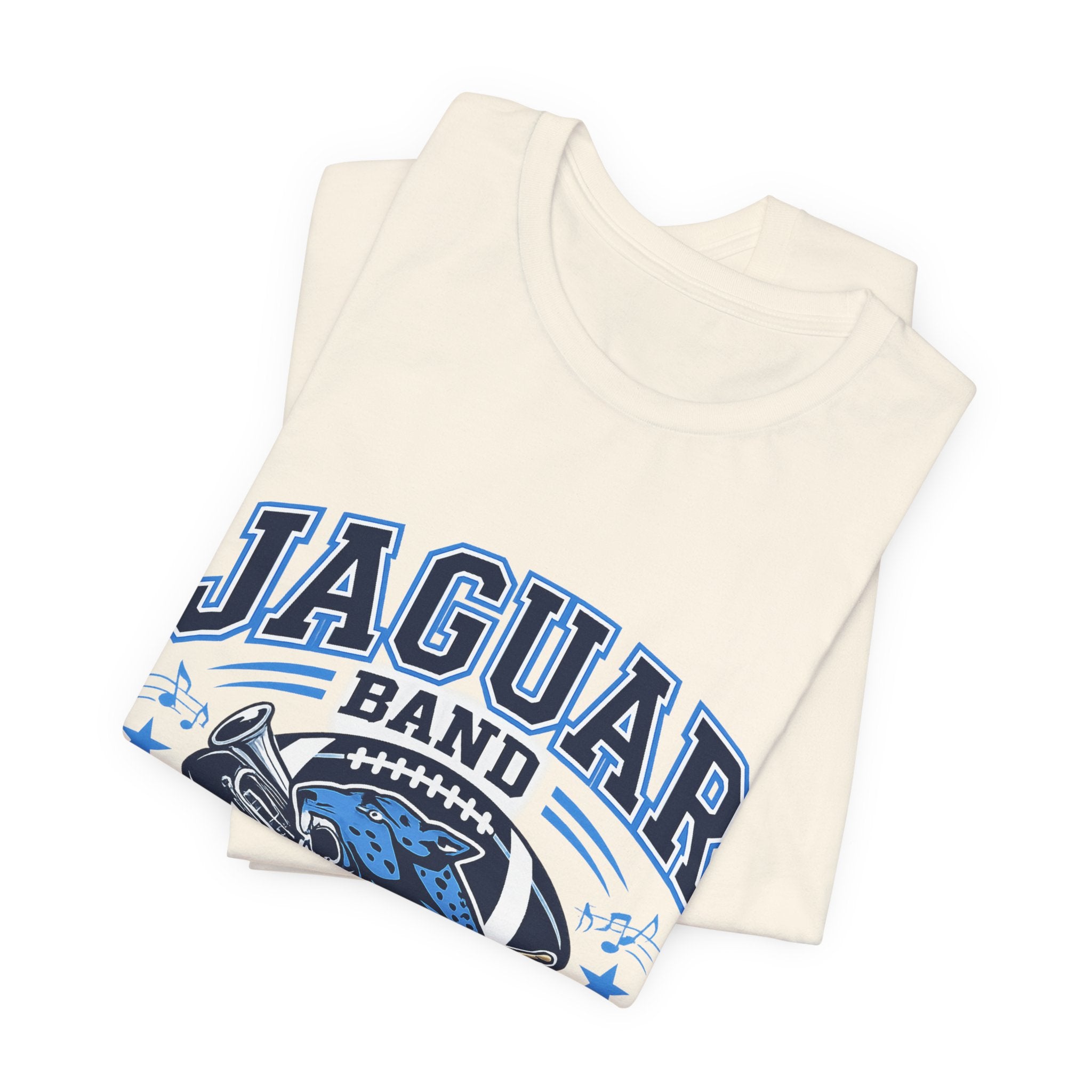 Jaguar Band Dad — Proud School Band Parent Graphic Tee