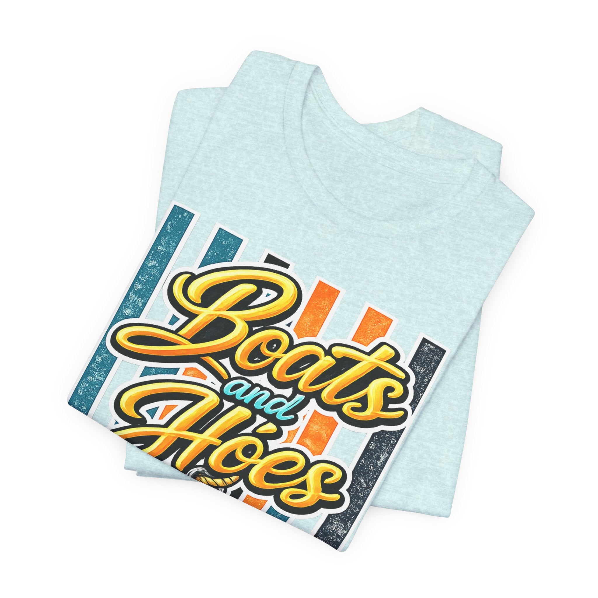 Boats and Hoes — Funny Women's Lake Graphic Tee
