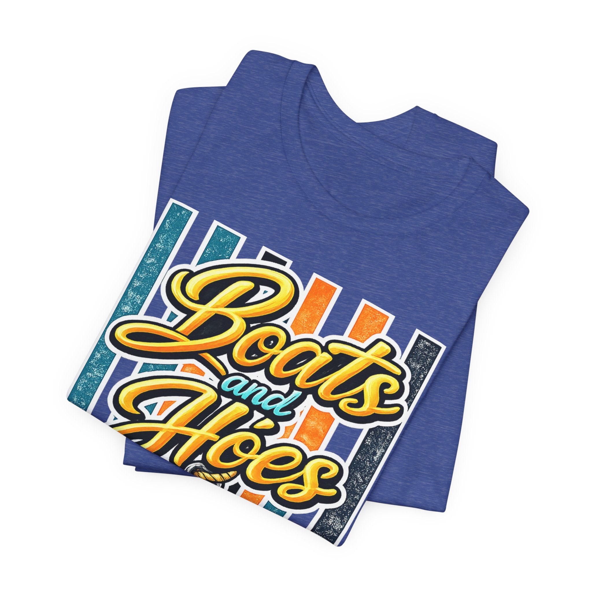 Boats and Hoes — Funny Women's Lake Graphic Tee