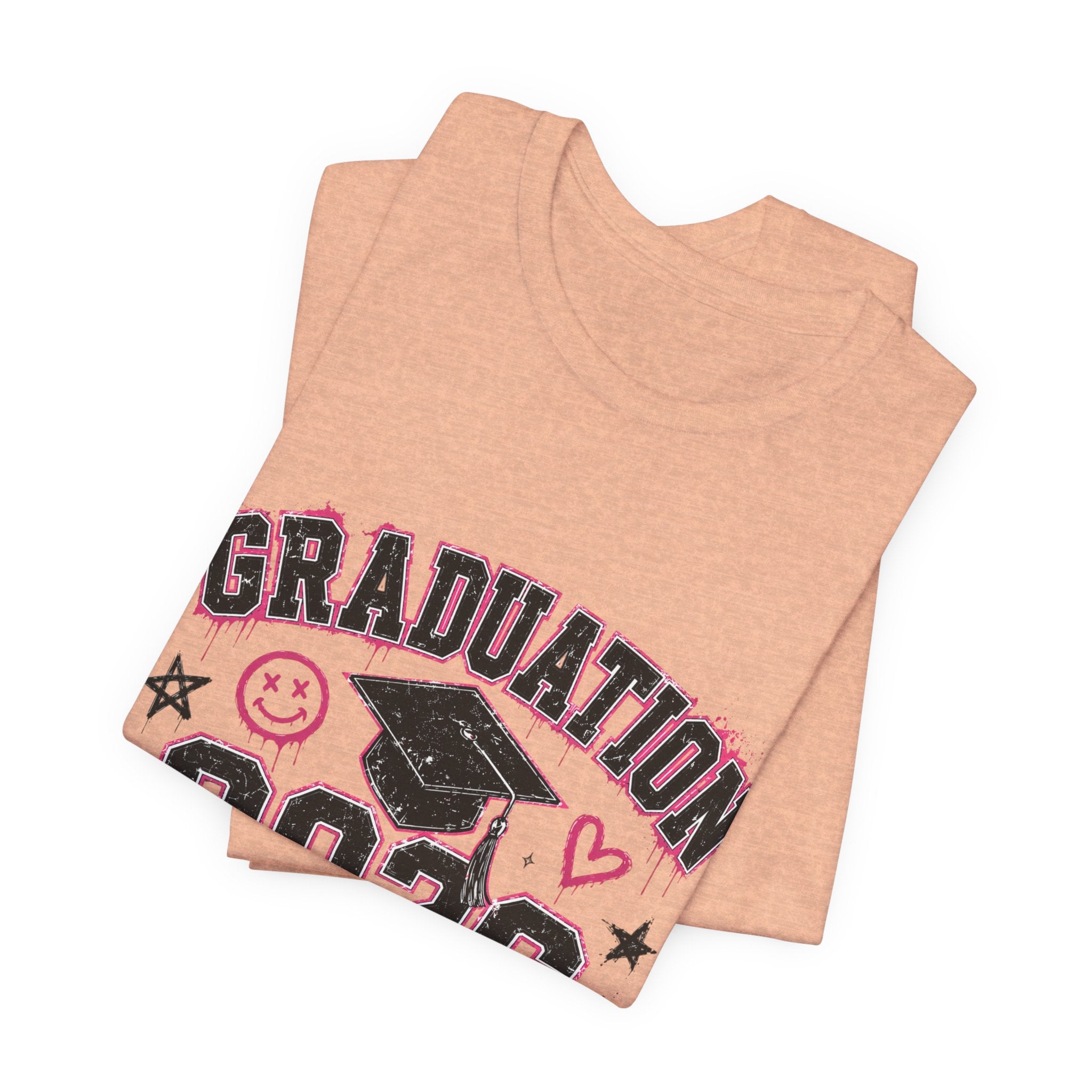 Class of 2026 Senior T-Shirt — “On Wednesdays We Wear Pink” So Fetch Graduation Tee