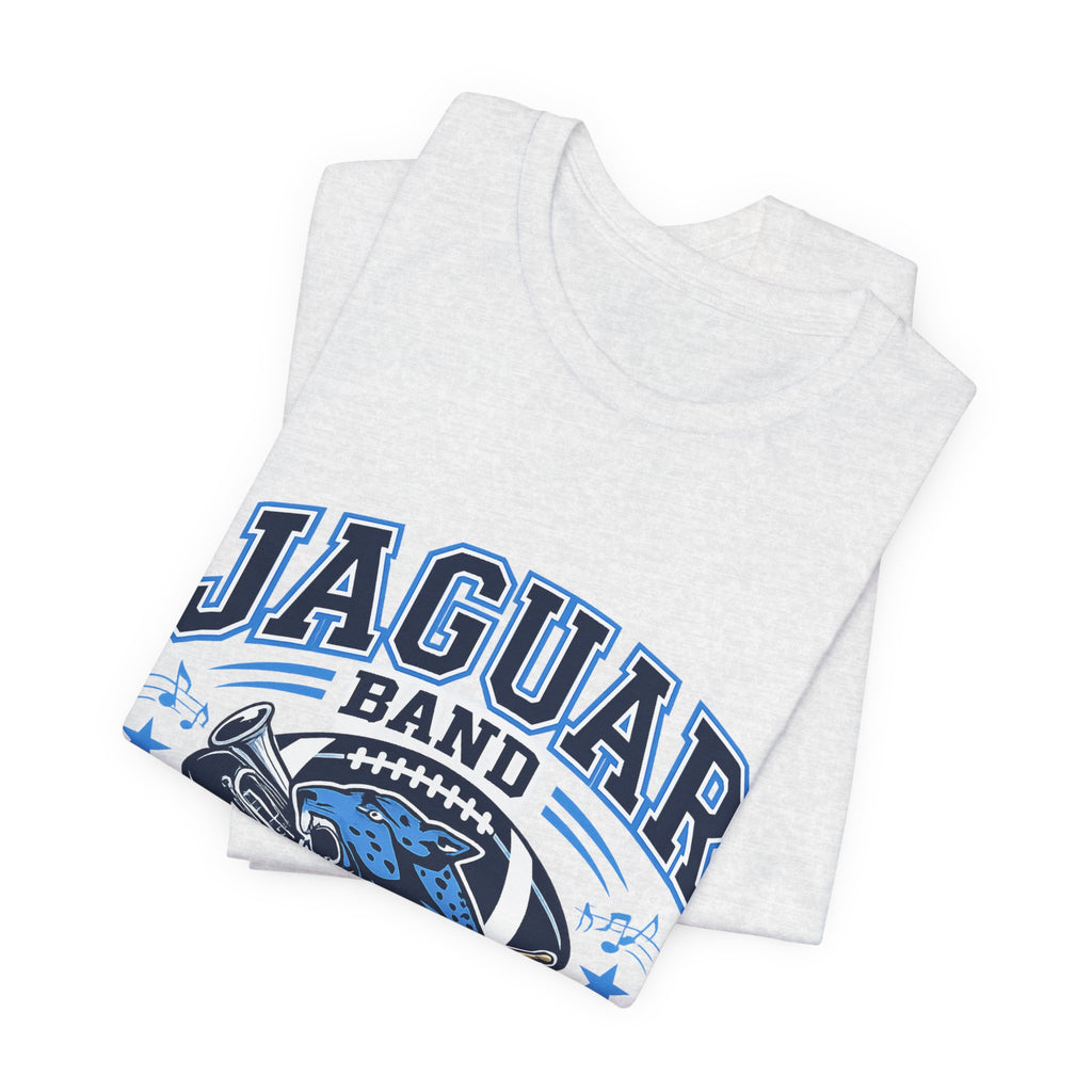 Jaguar Band Dad — Proud School Band Parent Graphic Tee