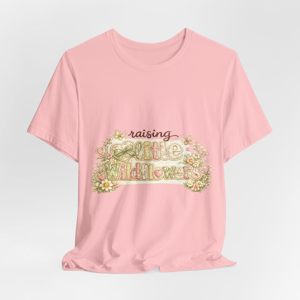 Raising Little Wildflowers — Cute Mom & Kids Graphic Tee