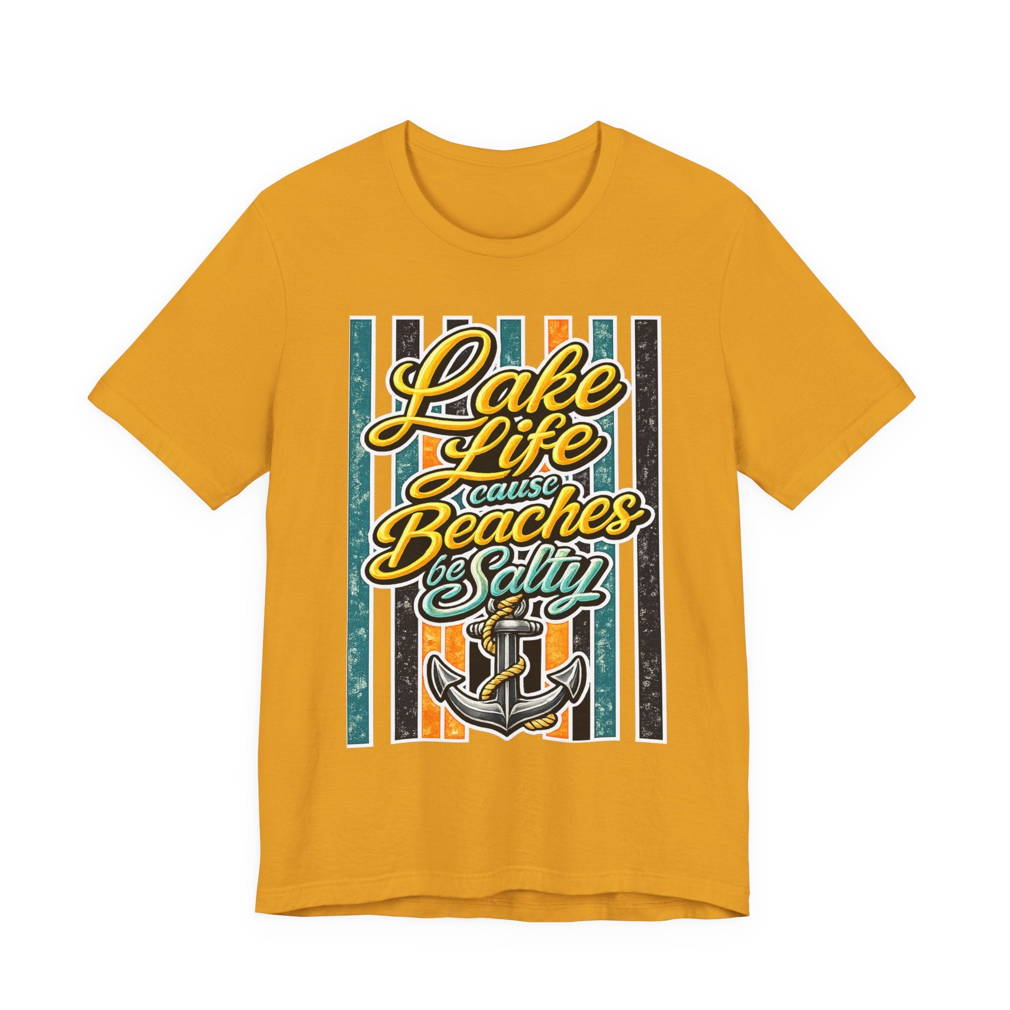 Lake Life 'Cause Beaches Be Salty — Funny Women's Graphic Tee