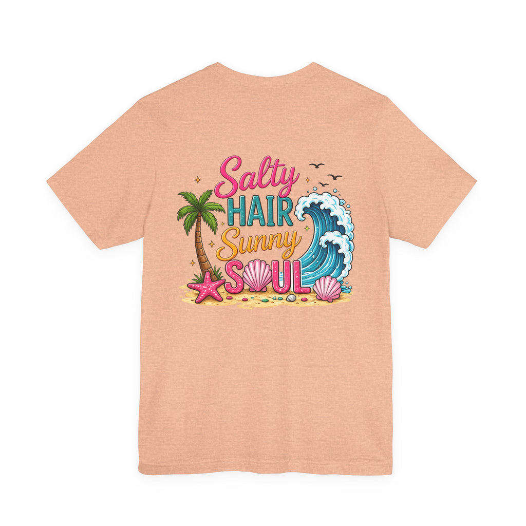 Beach Please — Salty Verse Funny Women's Graphic Tee