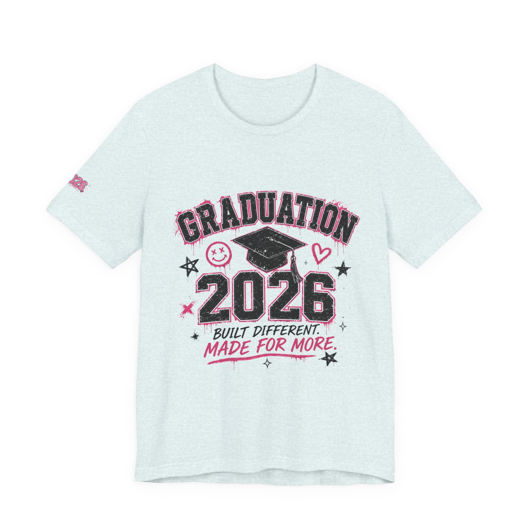 Class of 2026 Senior T-Shirt — “On Wednesdays We Wear Pink” So Fetch Graduation Tee