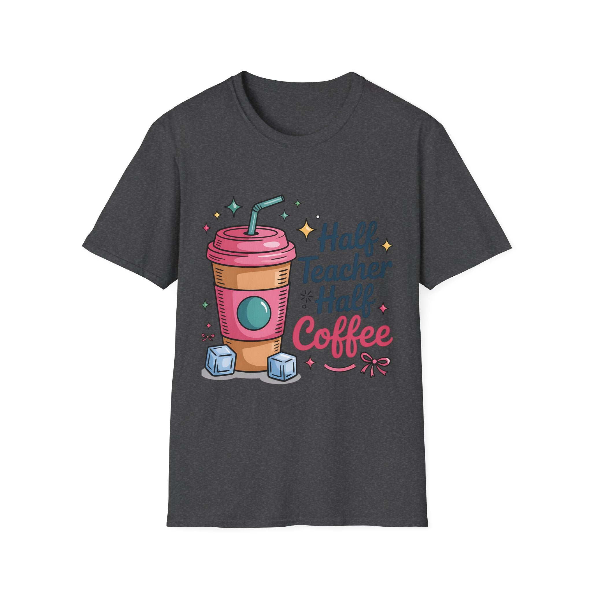 Half coffee half teacher