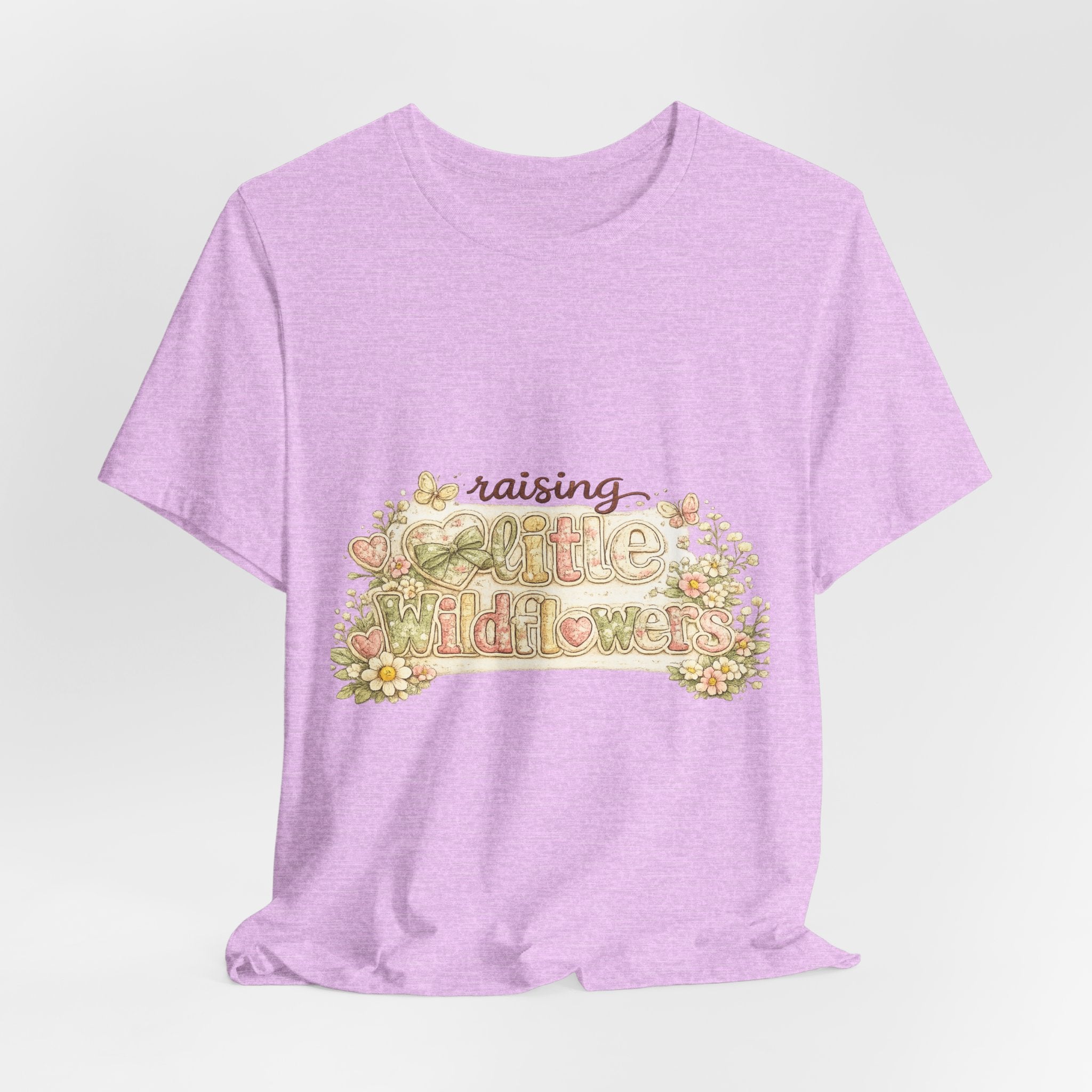 Raising Little Wildflowers — Cute Mom & Kids Graphic Tee