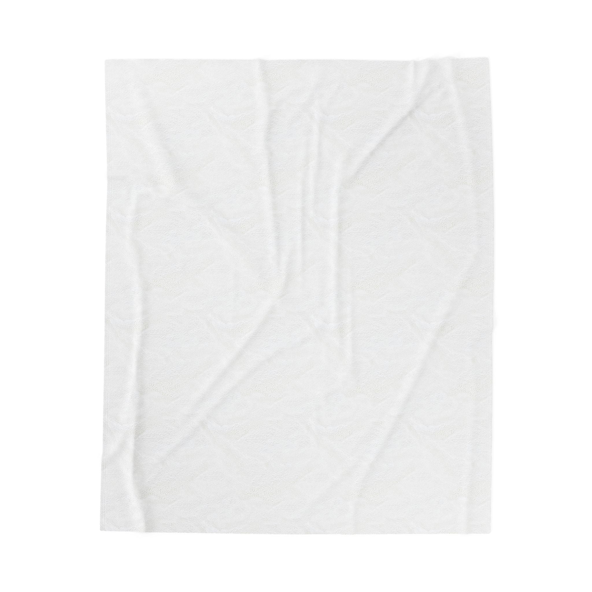 Mother's Day Velveteen Plush Blanket — "Happy Mother's Day" Floral Keepsake