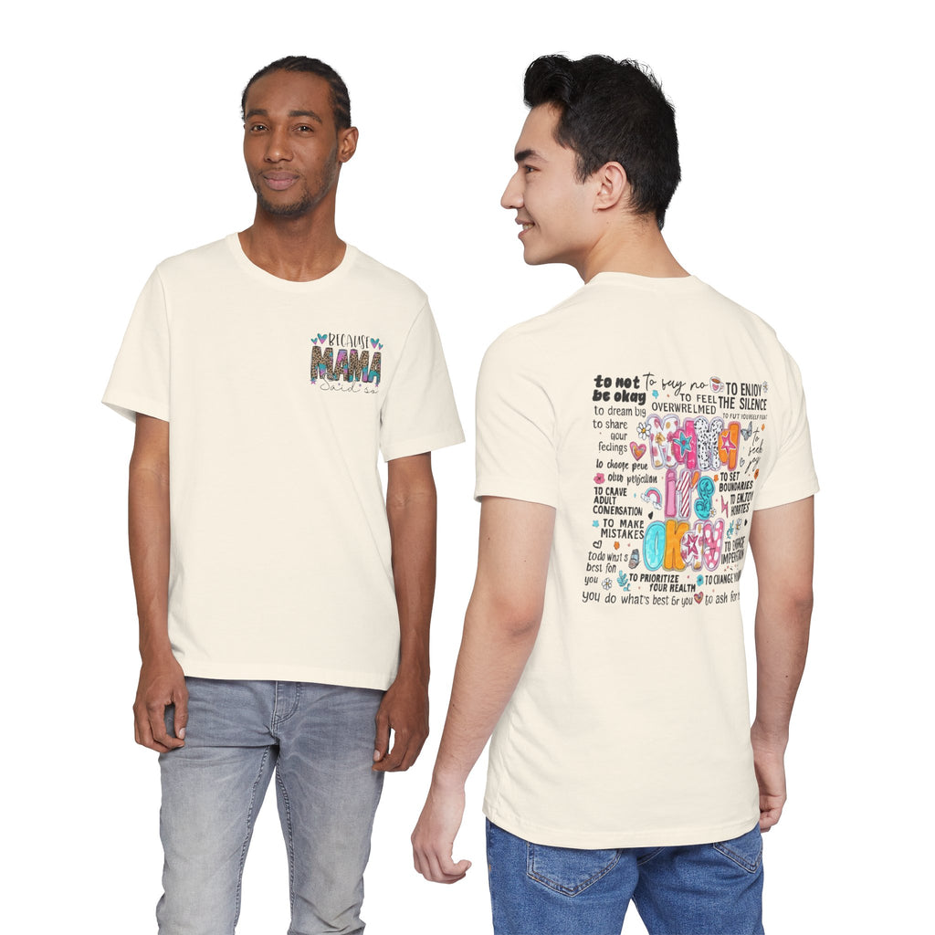 Mama Said — Funny Front & Back Women's Graphic Tee