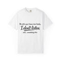 Unisex Garment-Dyed T-shirt