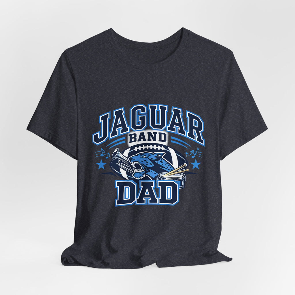 Jaguar Band Dad — Proud School Band Parent Graphic Tee