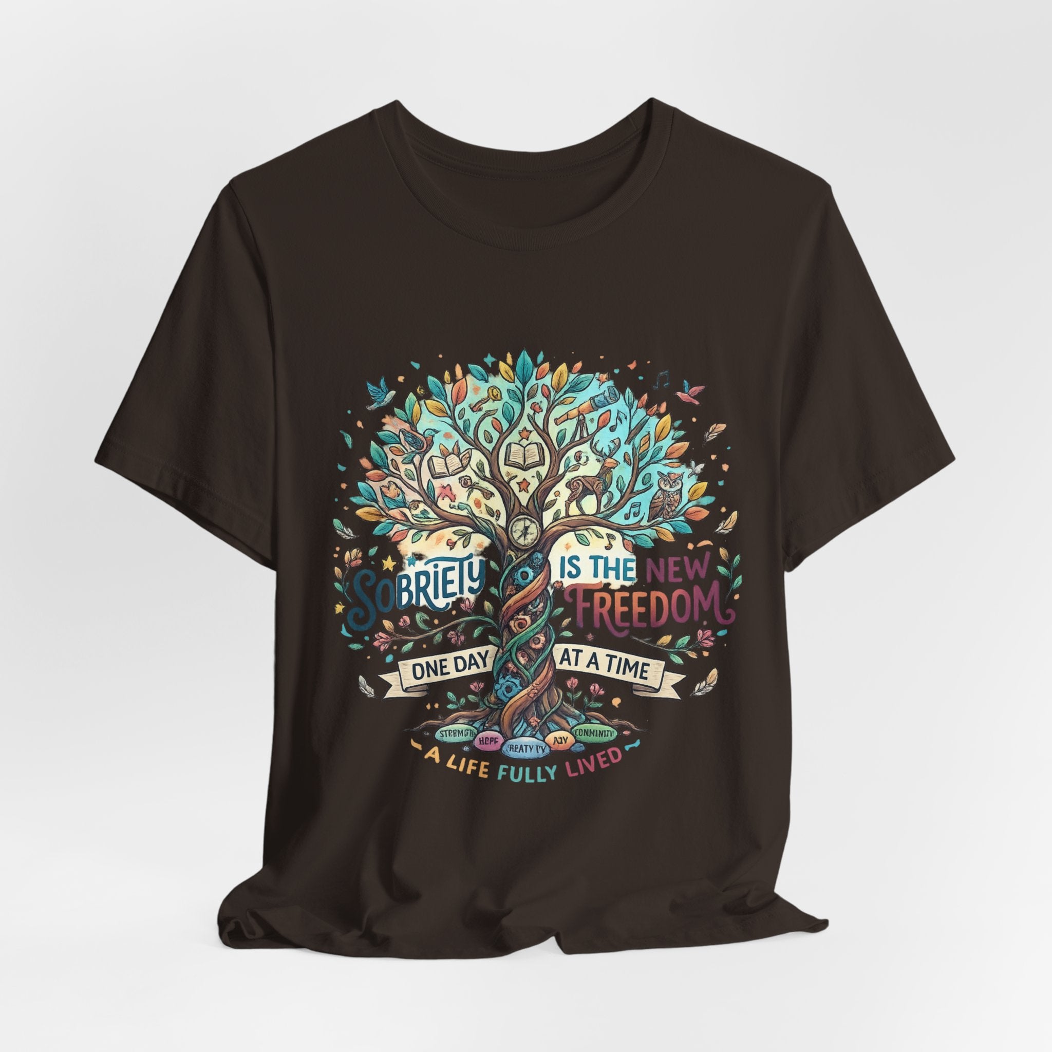 Sobriety Is the New Freedom — Inspirational Women's Graphic Tee