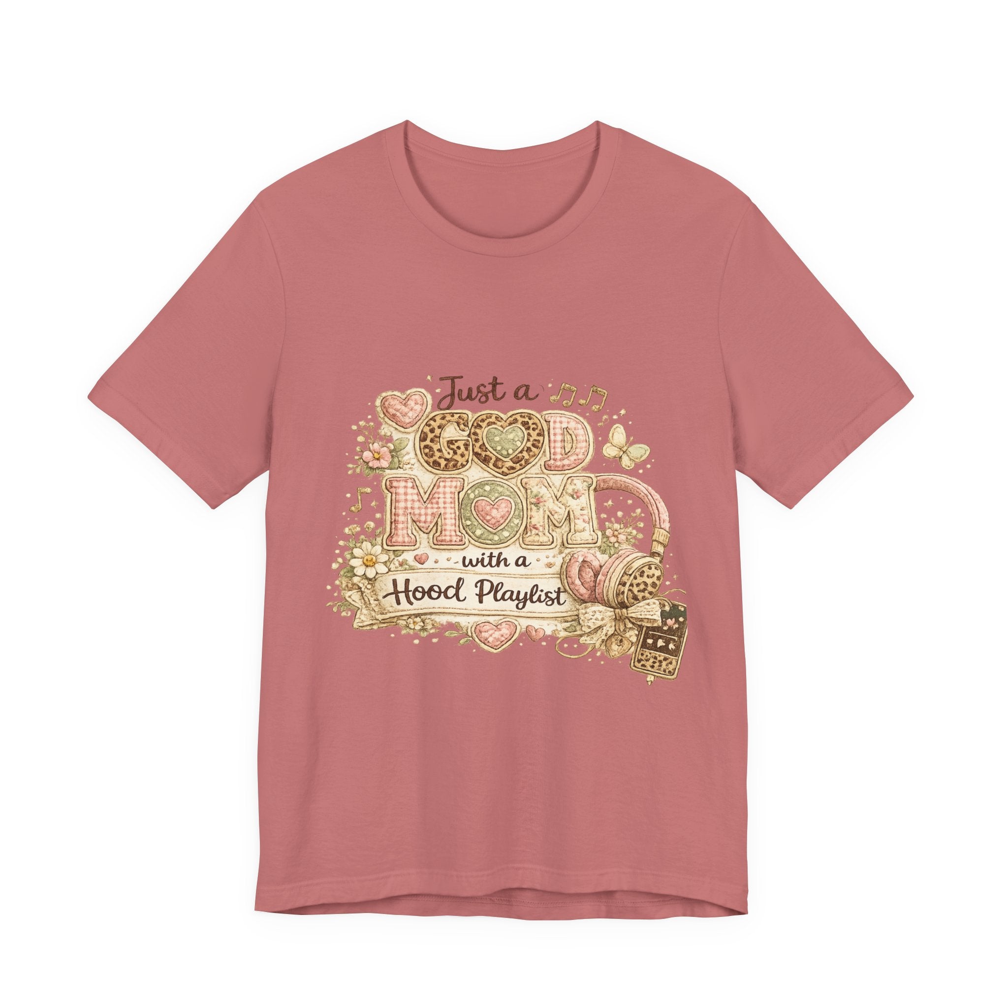 Just a Good Mom with a Hood Playlist — Funny Women's Mom Tee