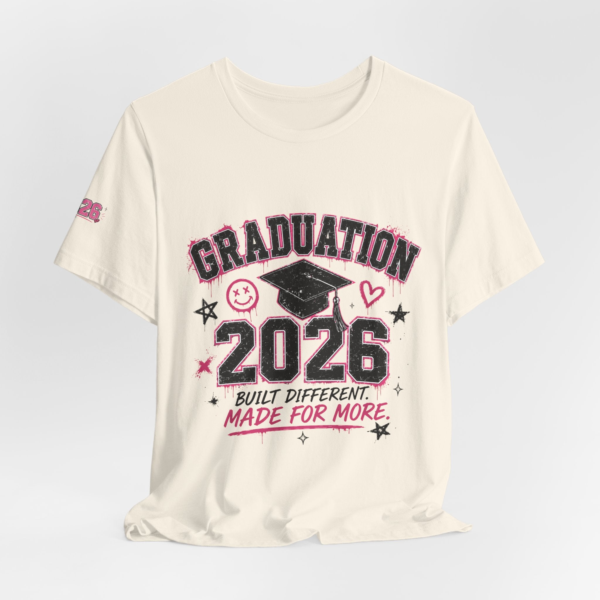 Class of 2026 Senior T-Shirt — “On Wednesdays We Wear Pink” So Fetch Graduation Tee