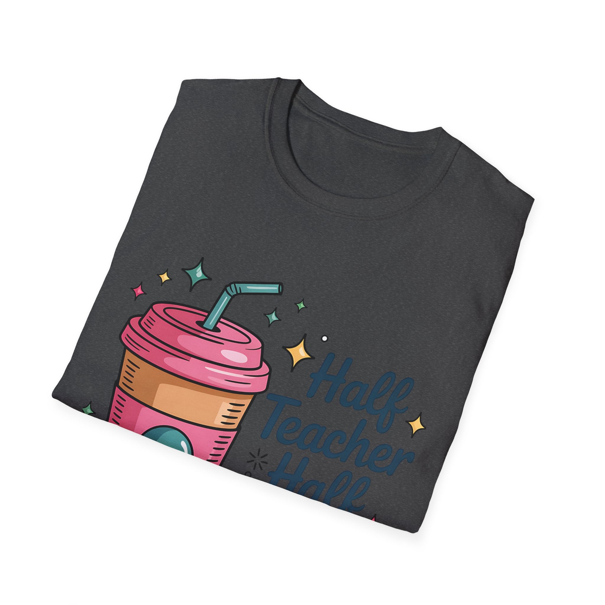 Half coffee half teacher