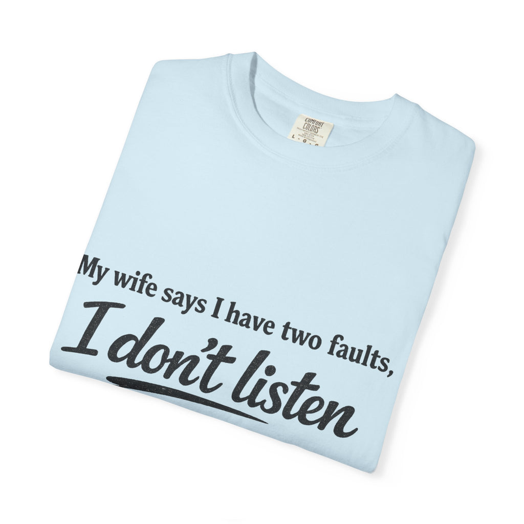 Unisex Garment-Dyed T-shirt