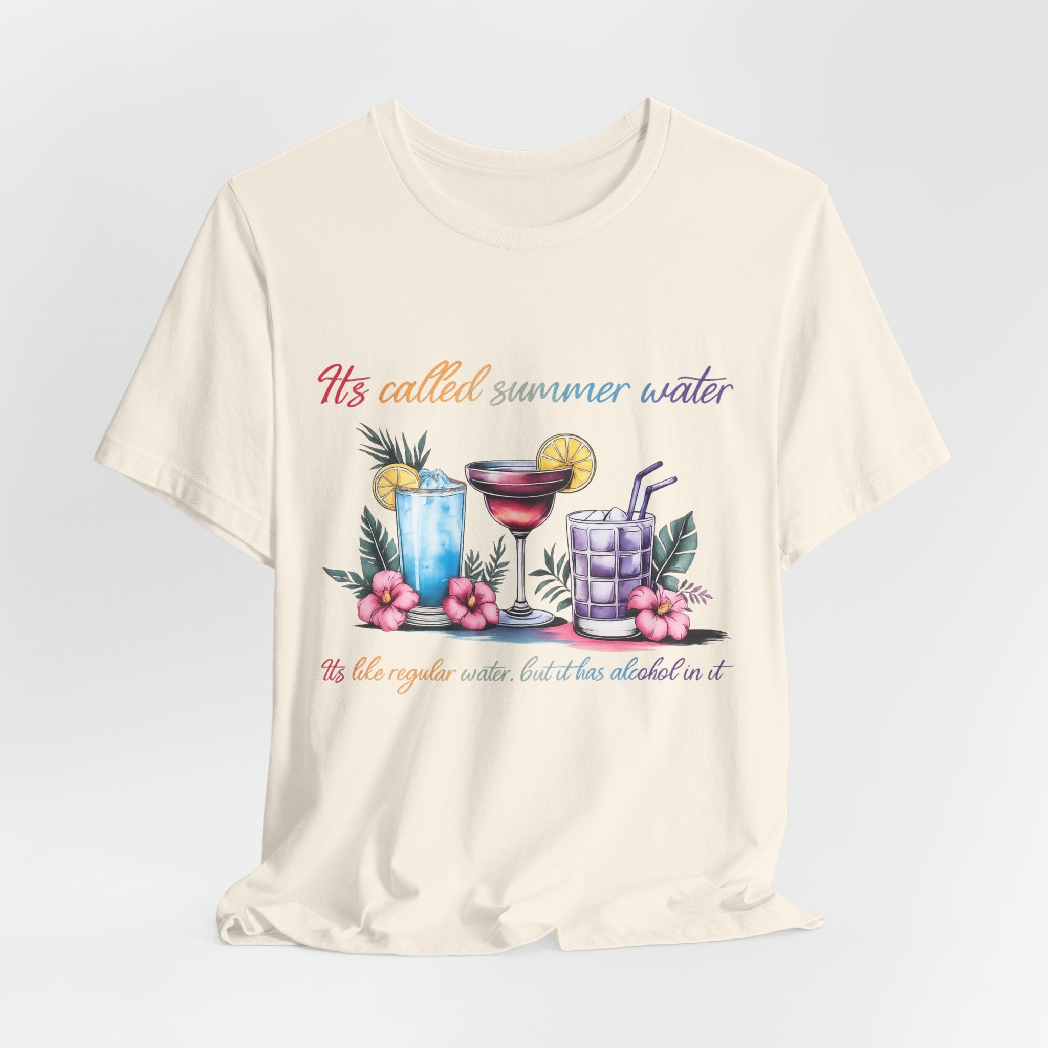 Summer Water — Funny Cocktail Women's Graphic Tee