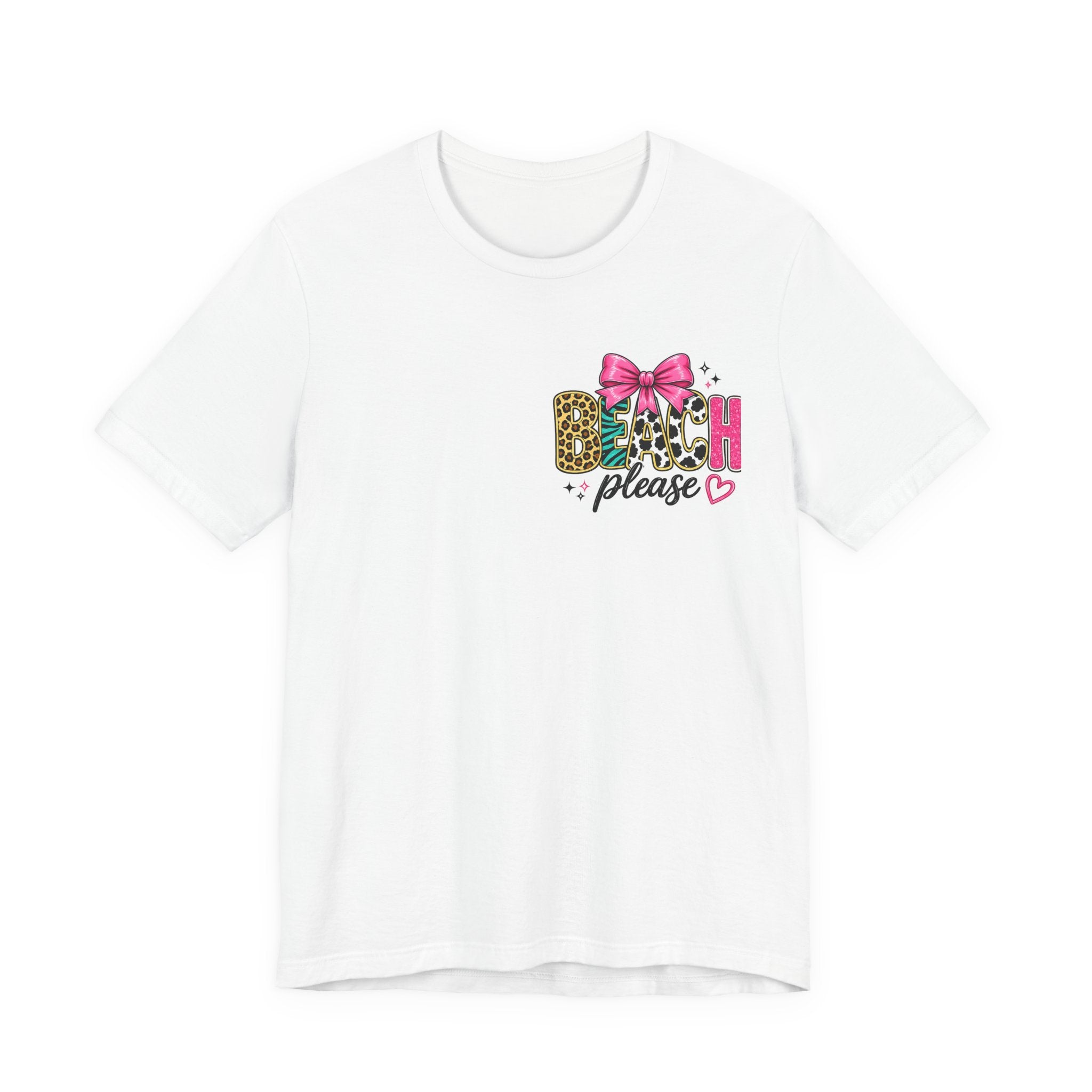 Beach Please — Salty Verse Funny Women's Graphic Tee