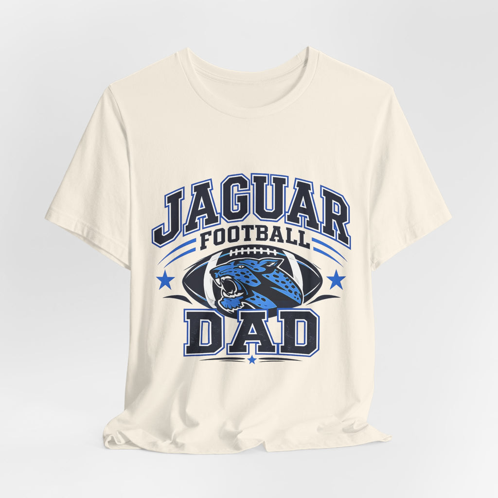 Jaguar Football Dad — Proud School Football Parent Graphic Tee