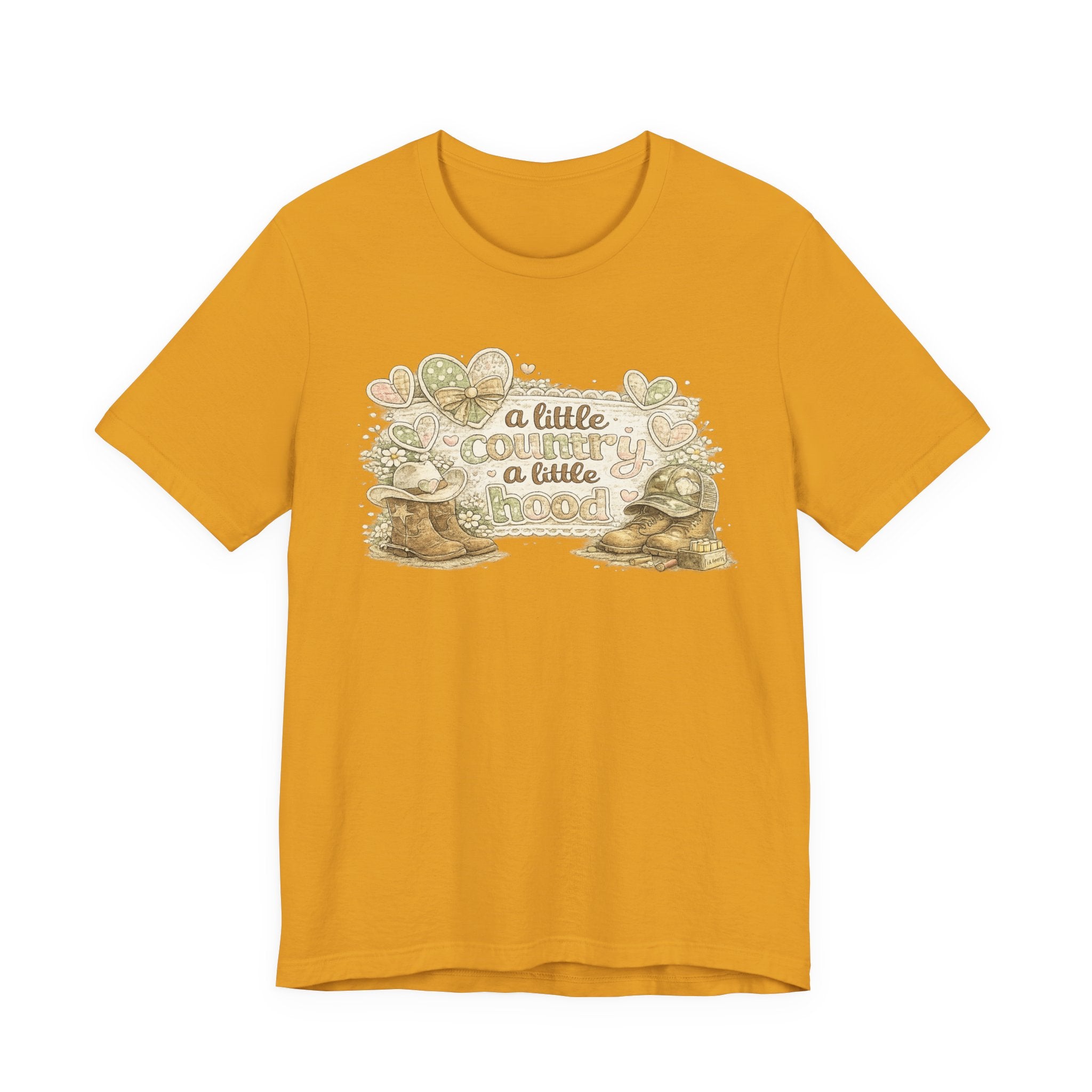 A Little Country A Little Hood — Funny Women's Graphic Tee