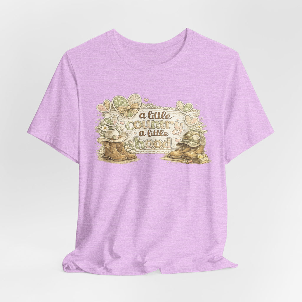 A Little Country A Little Hood — Funny Women's Graphic Tee