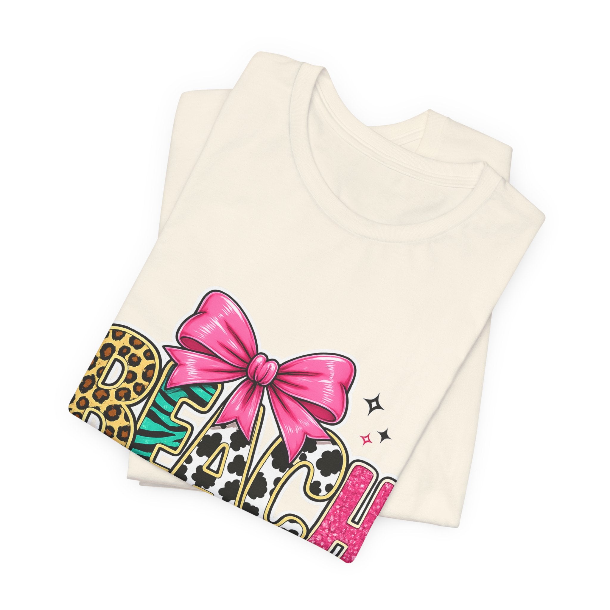 Beach Please — Funny Women's Beach Graphic Tee