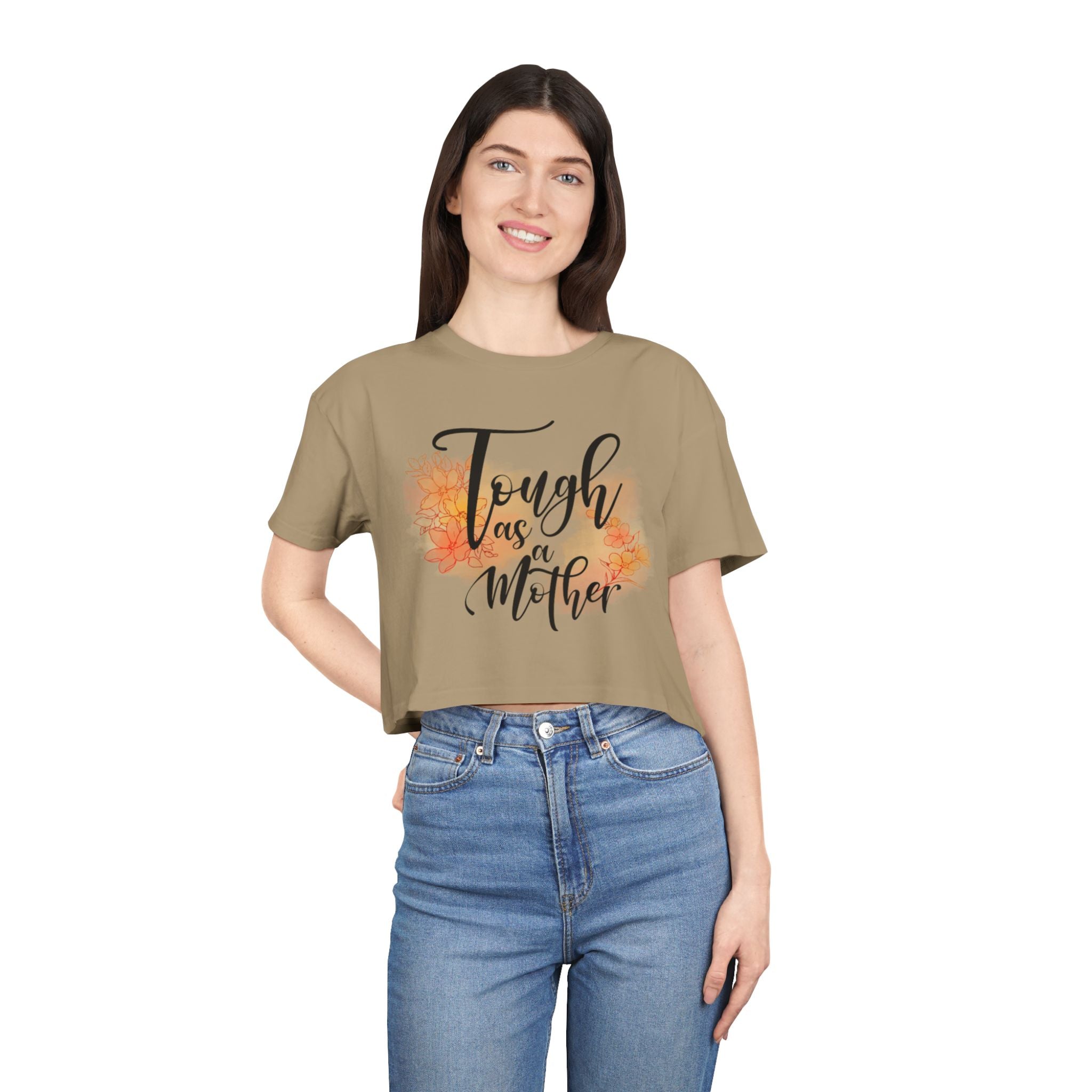 Tough as a Mother Crop Tee