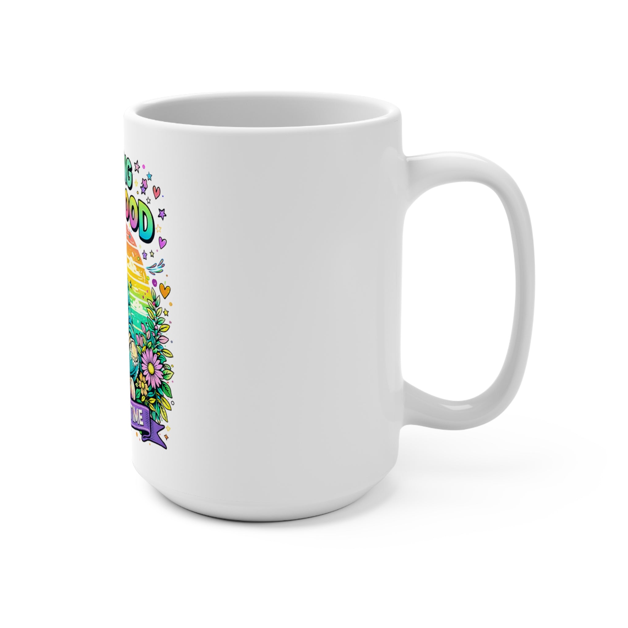 Surviving Motherhood Mug — "One Sip at a Time" 15oz Coffee Cup