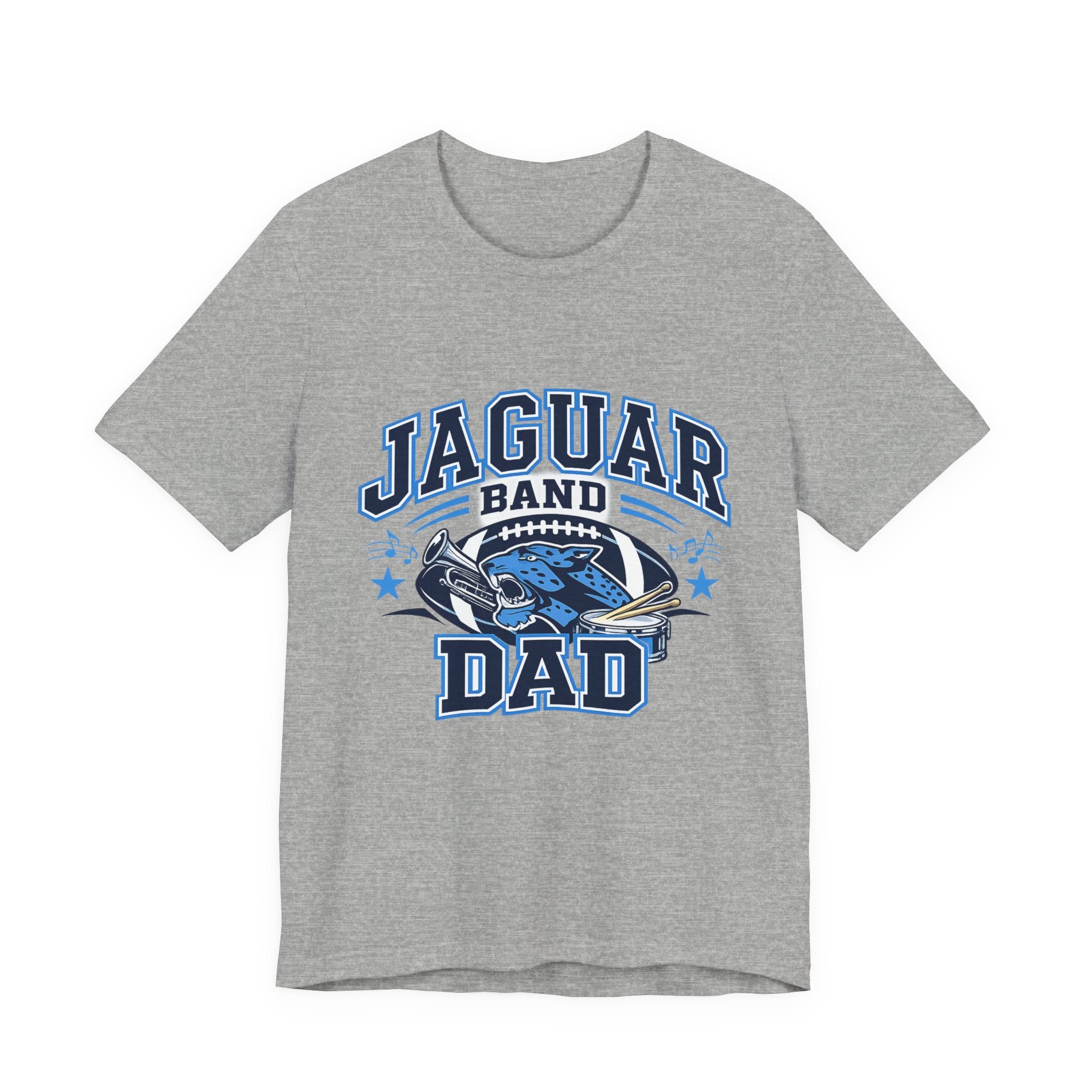 Jaguar Band Dad — Proud School Band Parent Graphic Tee