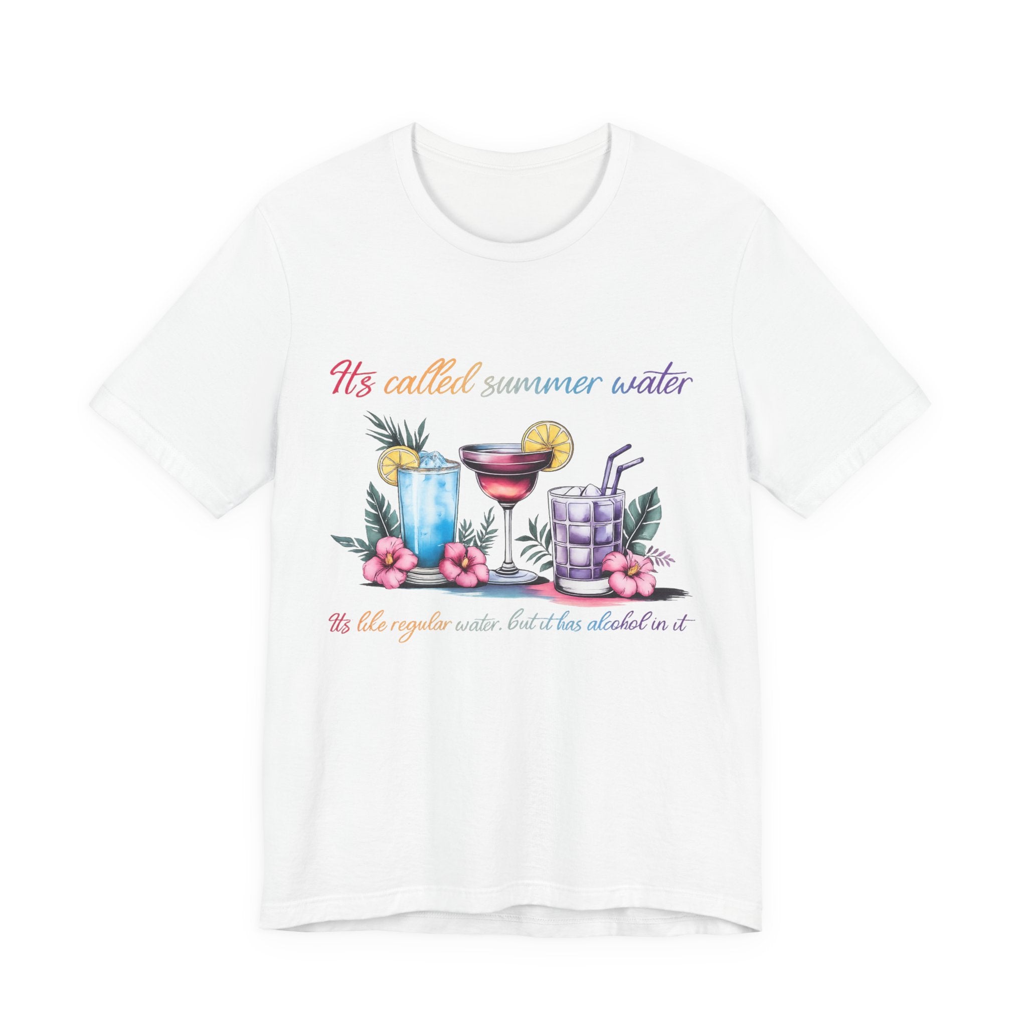 Summer Water — Funny Cocktail Women's Graphic Tee
