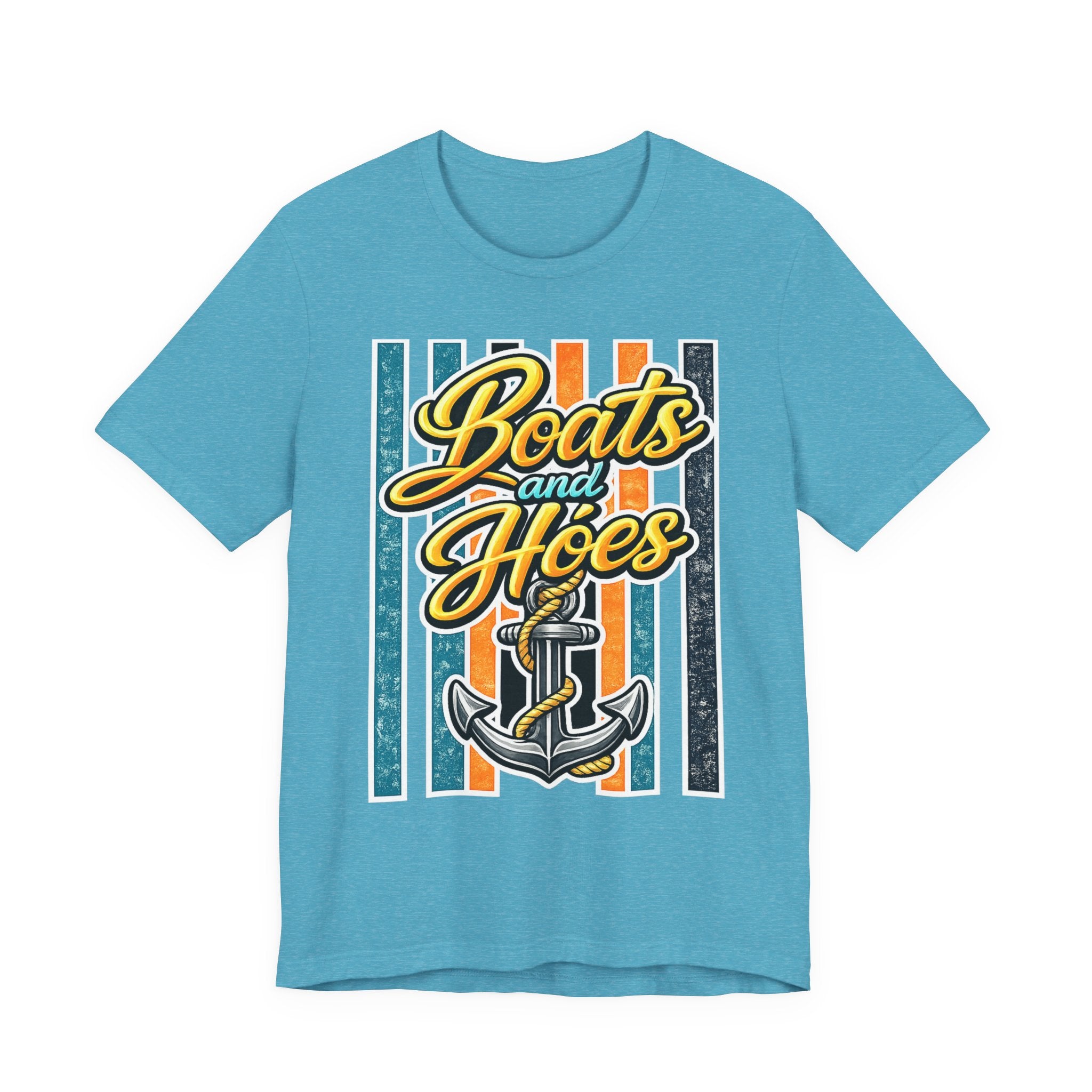 Boats and Hoes — Funny Women's Lake Graphic Tee