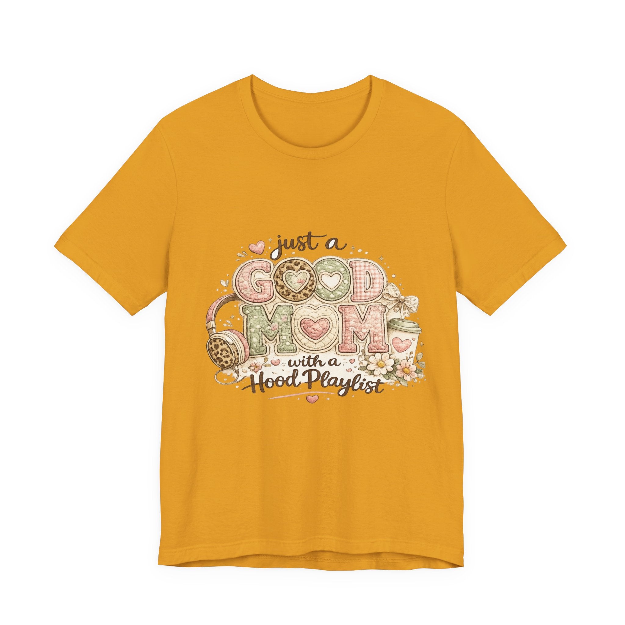 Just a Good Mom with a Hood Playlist — Funny Hip-Hop Mom Tee