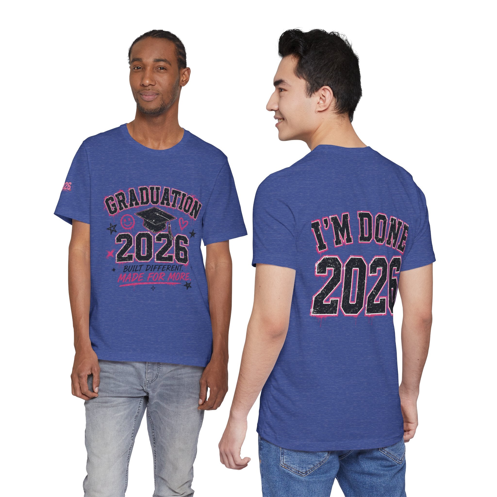 Class of 2026 Senior T-Shirt — “On Wednesdays We Wear Pink” So Fetch Graduation Tee