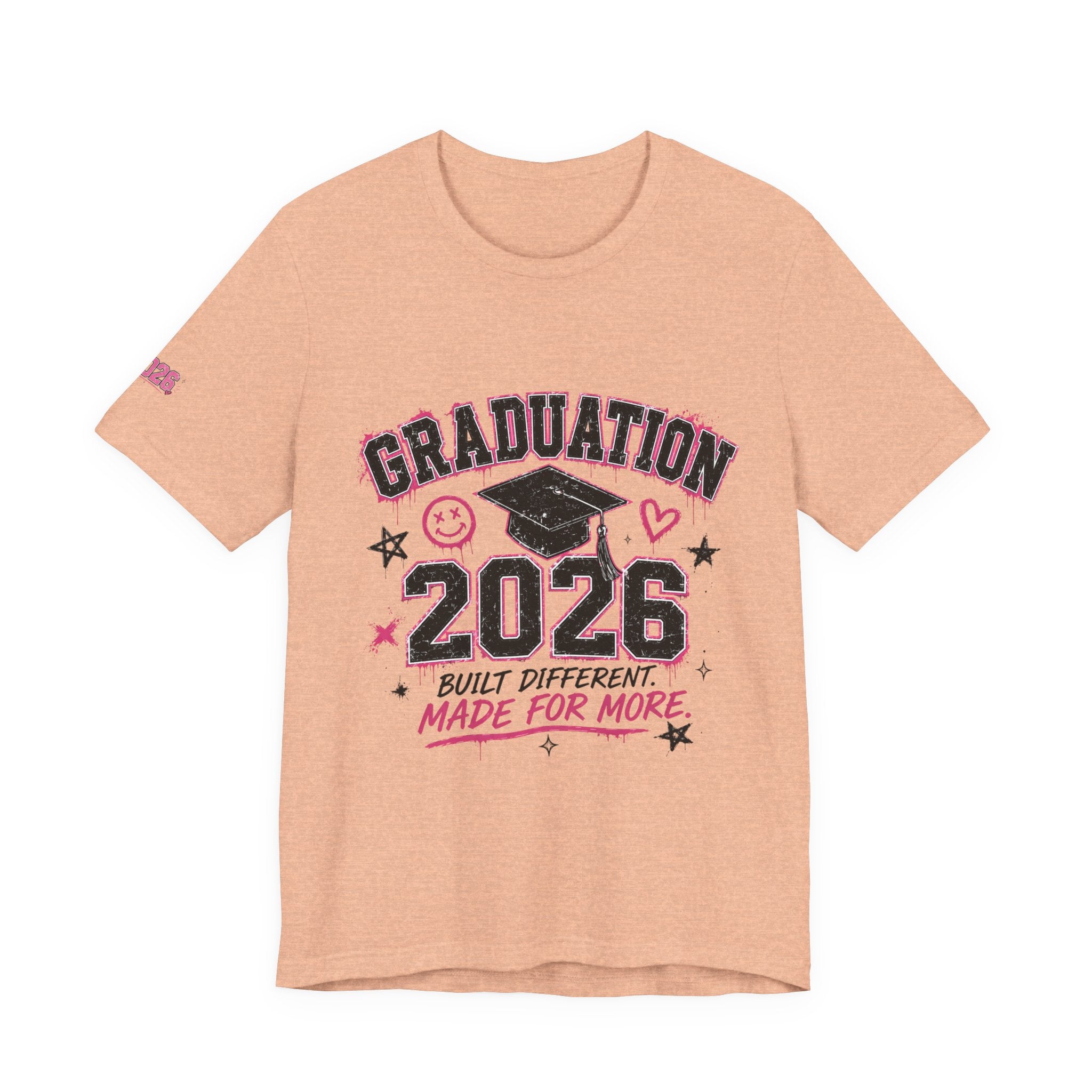 Class of 2026 Senior T-Shirt — “On Wednesdays We Wear Pink” So Fetch Graduation Tee