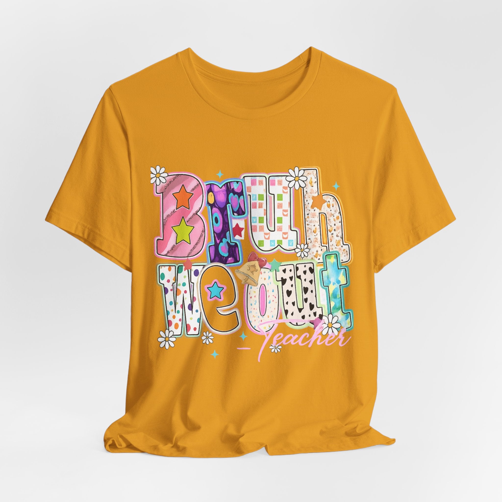 Bruh We Out — Funny Last Day of School Teacher Graphic Tee