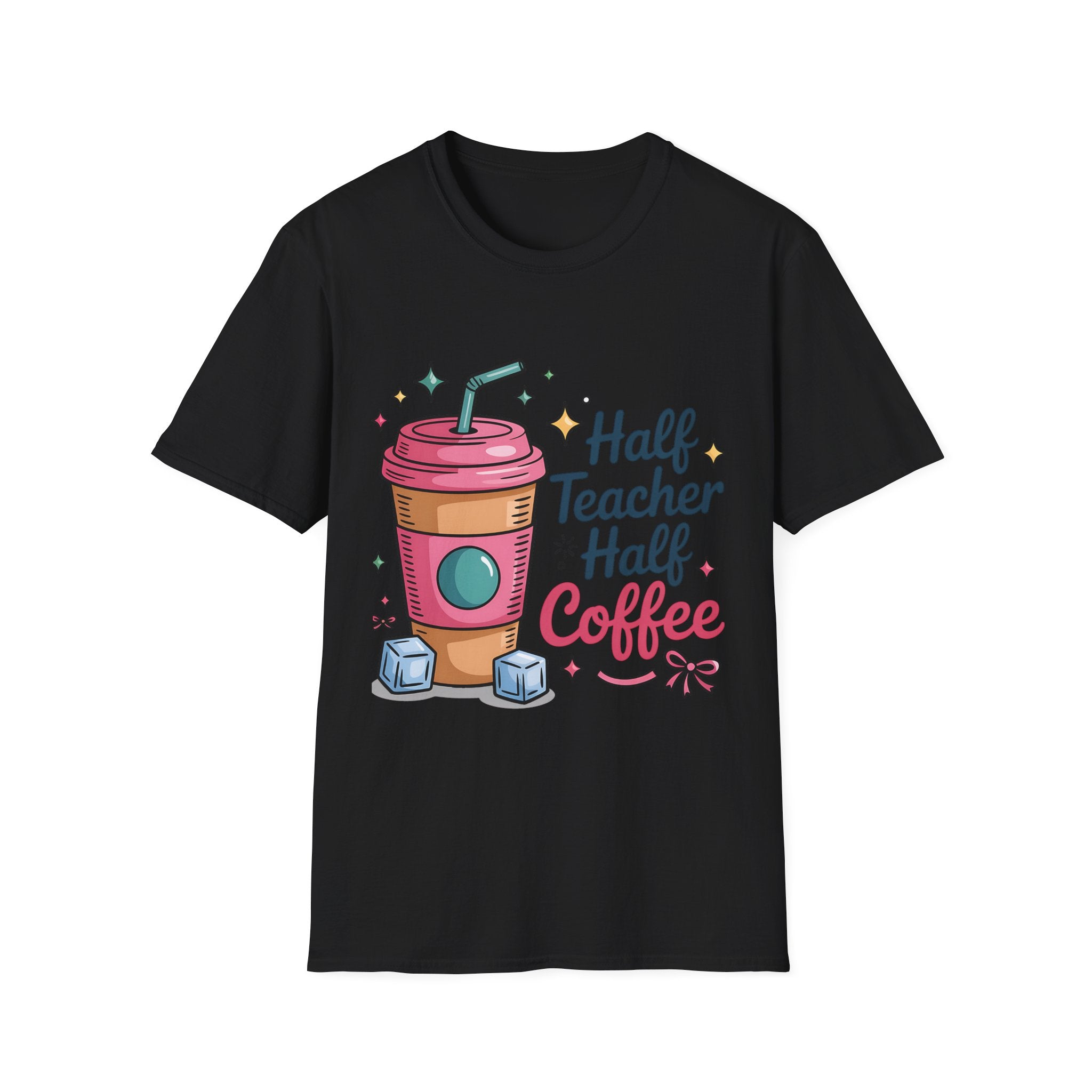 Half coffee half teacher