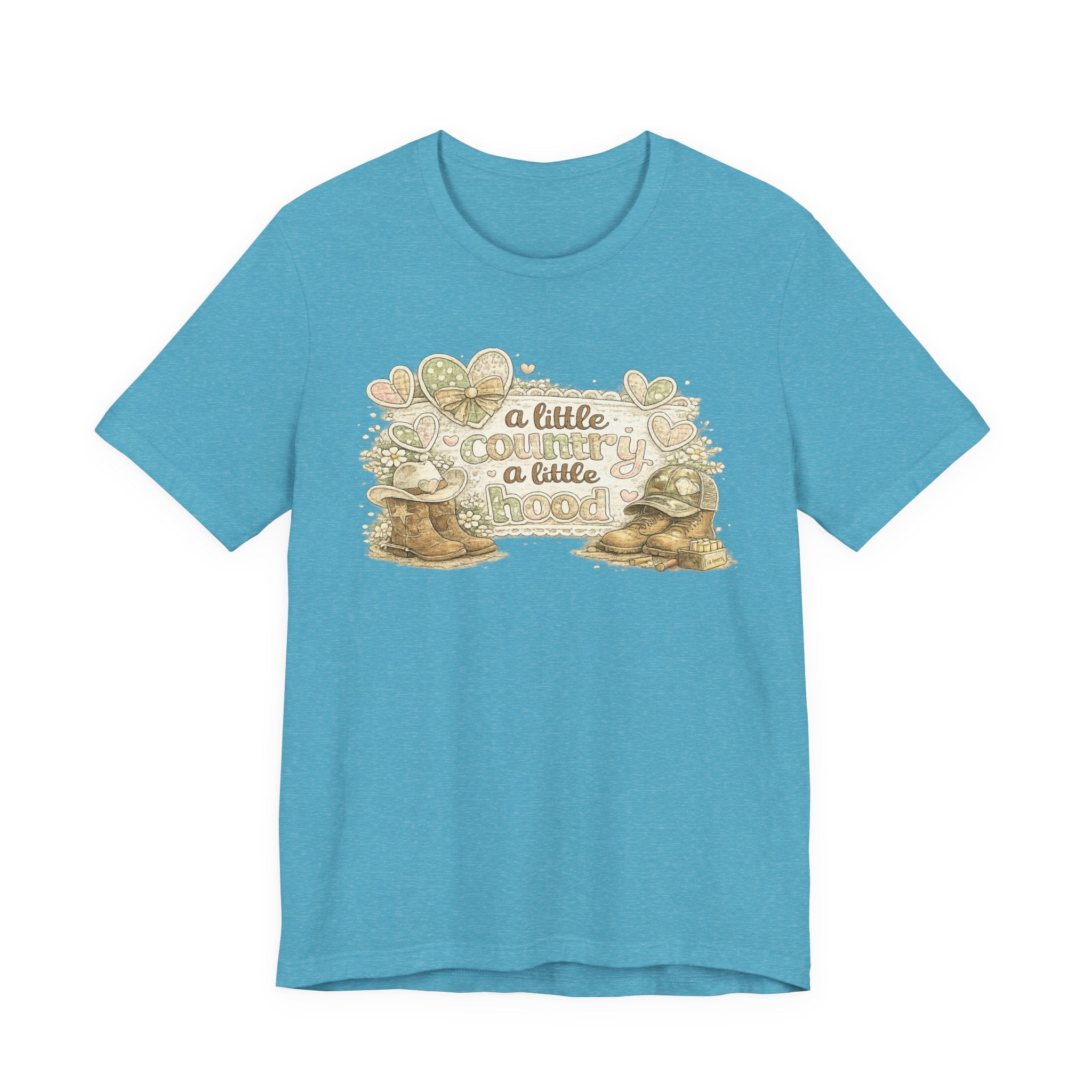 A Little Country A Little Hood — Funny Women's Graphic Tee
