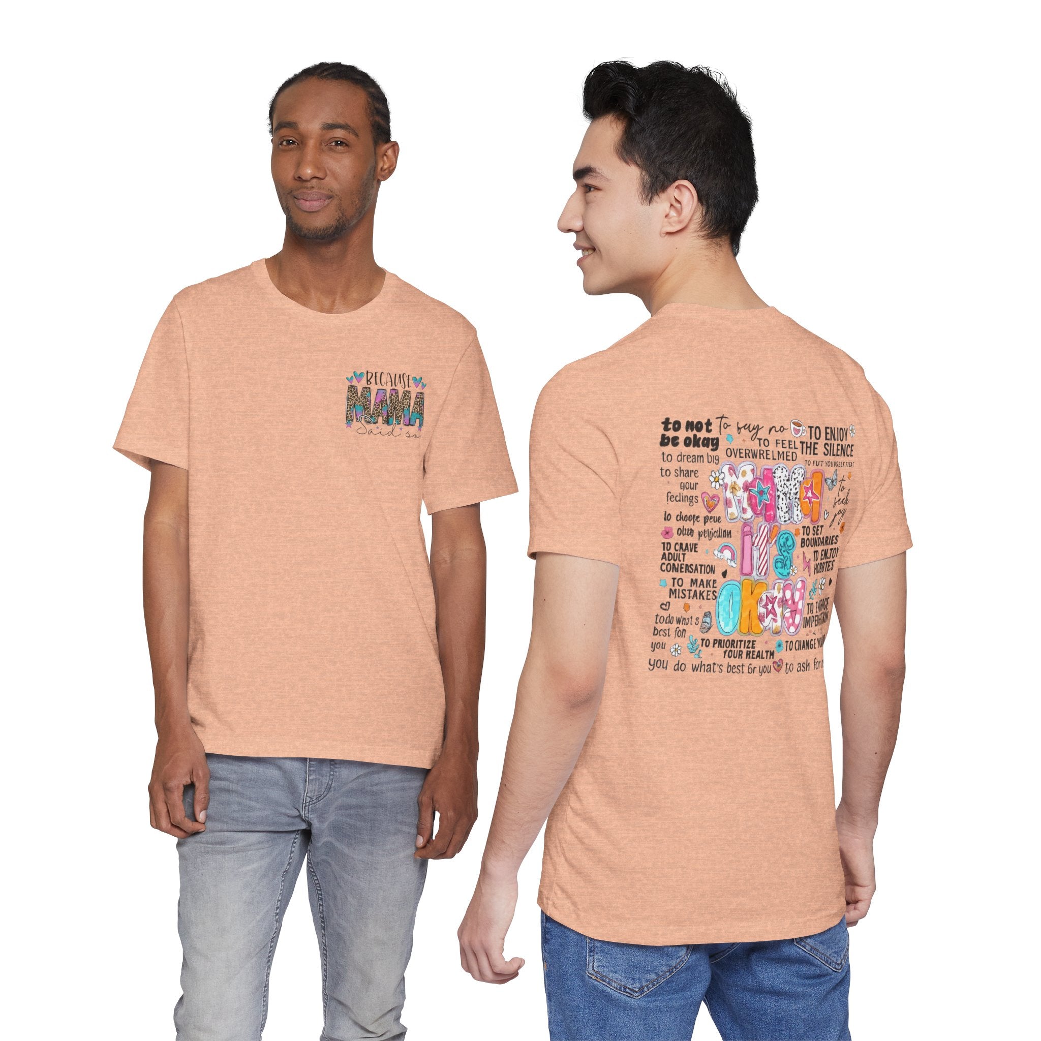 Mama Said — Funny Front & Back Women's Graphic Tee