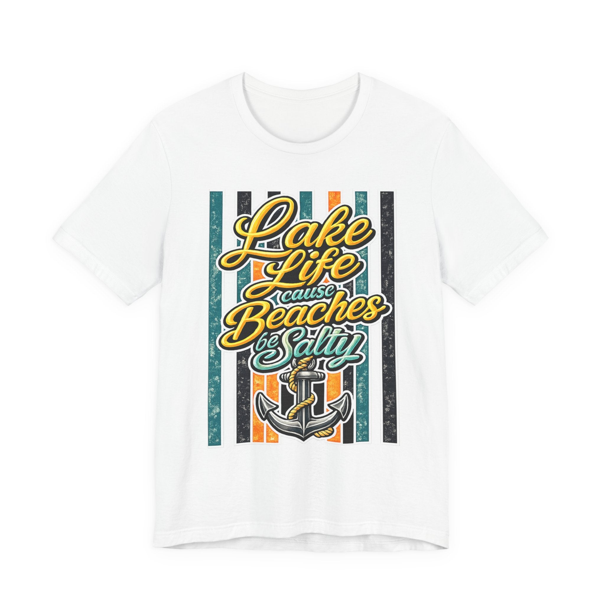 Lake Life 'Cause Beaches Be Salty — Funny Women's Graphic Tee